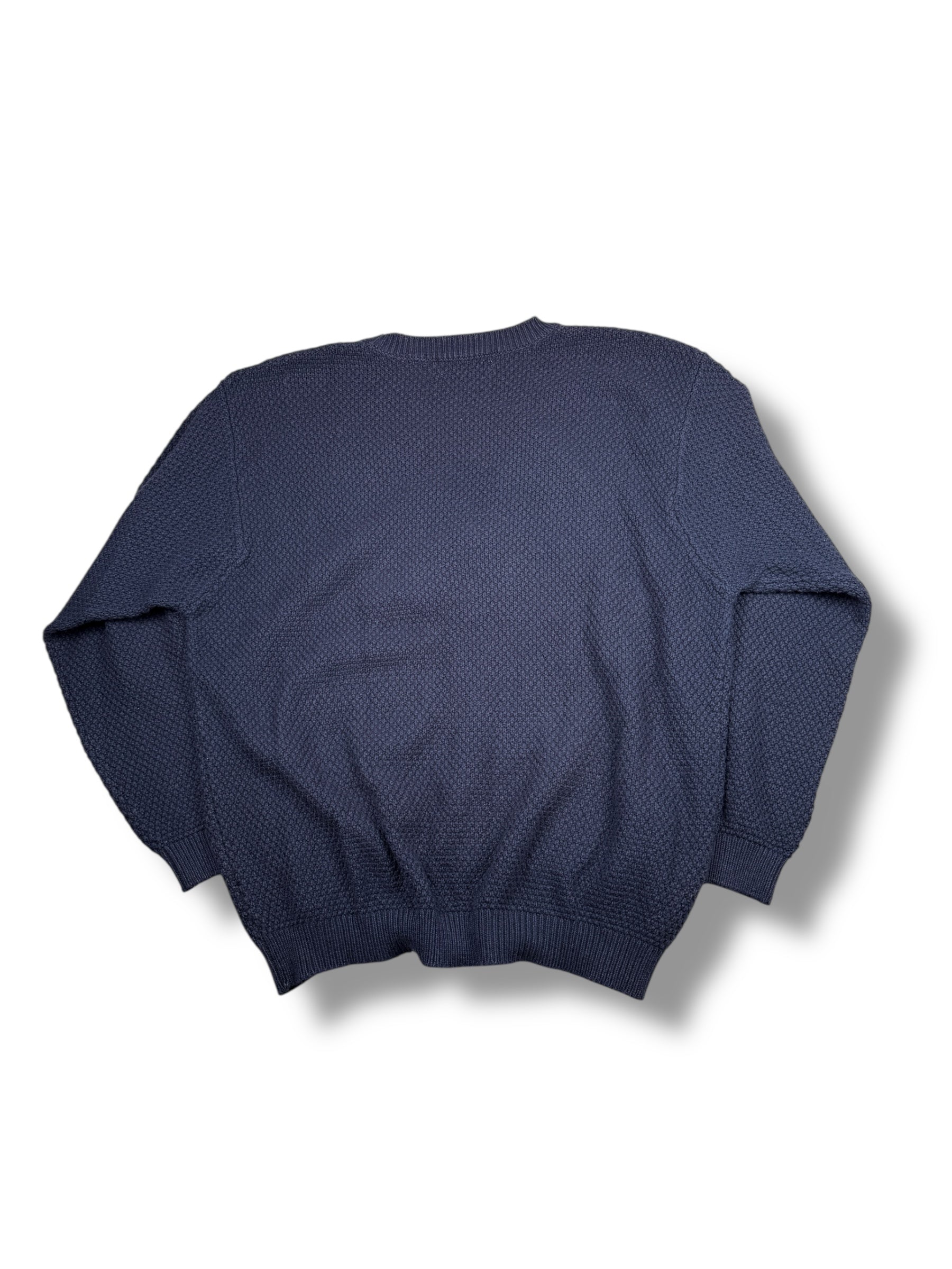 1990s Les Impeccables de La Redoute Cardigan Dunkelblau | XXL