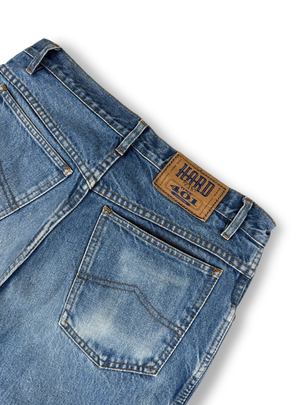1990s Hard Blue Jeans 401 Blau | M | Vintage