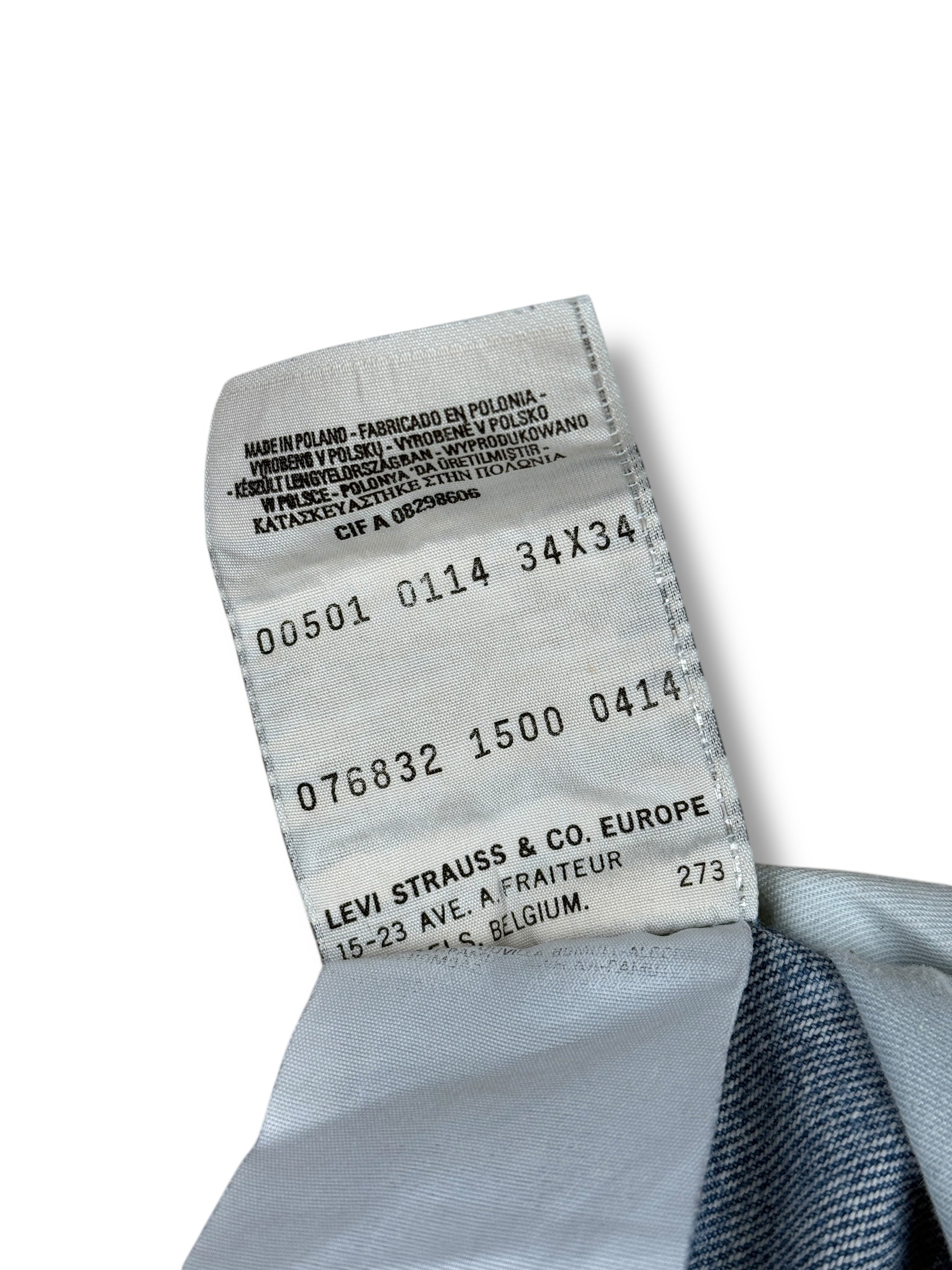 1990s Levi’s 501 Jeans Blau | L (W34 L34)