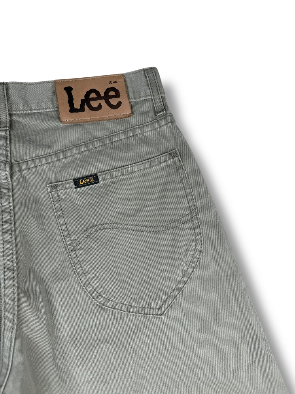 2000s Lee Brooklyn Jeans Graugrün | W30 L34