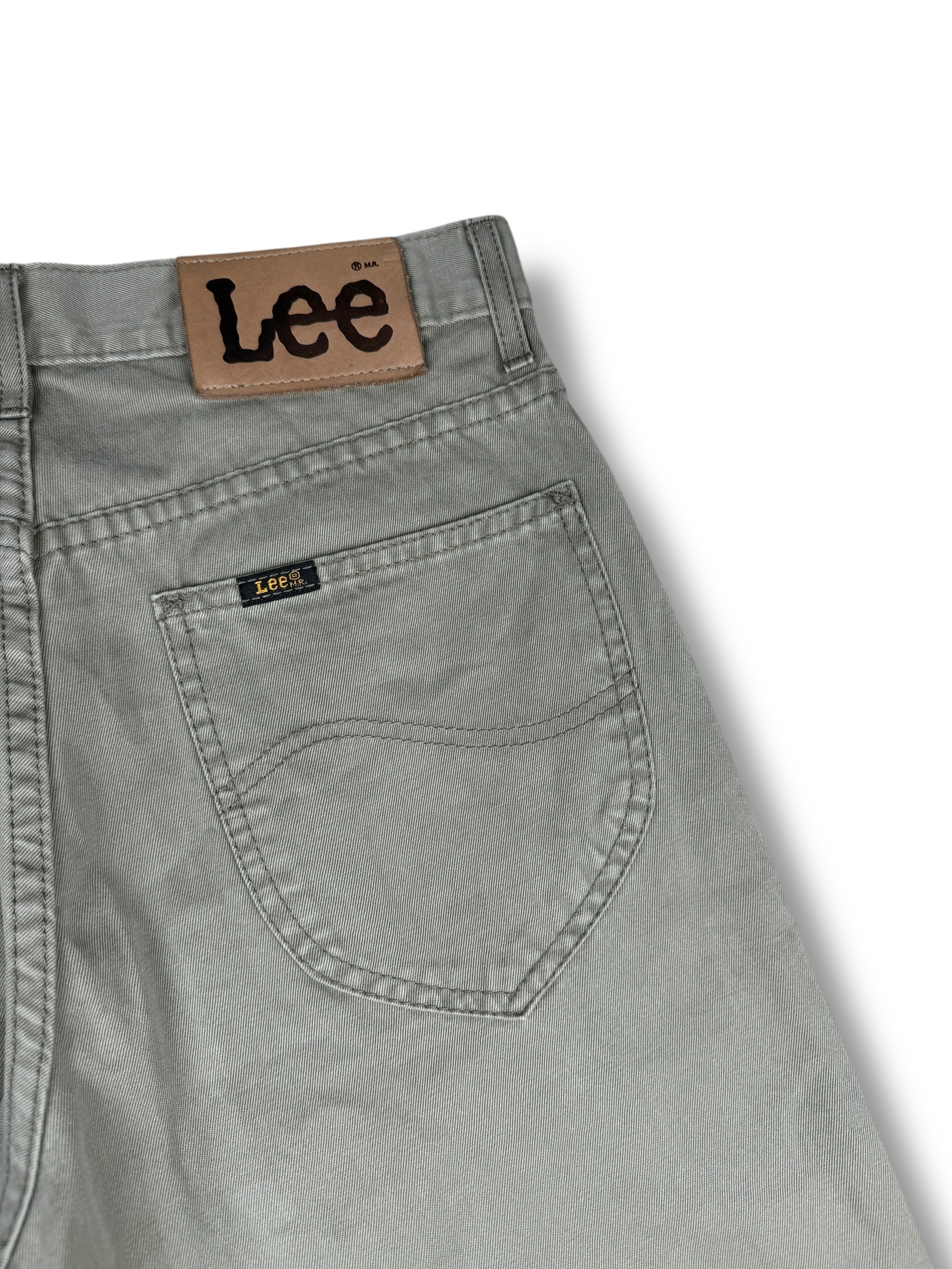 2000s Lee Brooklyn Jeans Graugrün | W30 L34