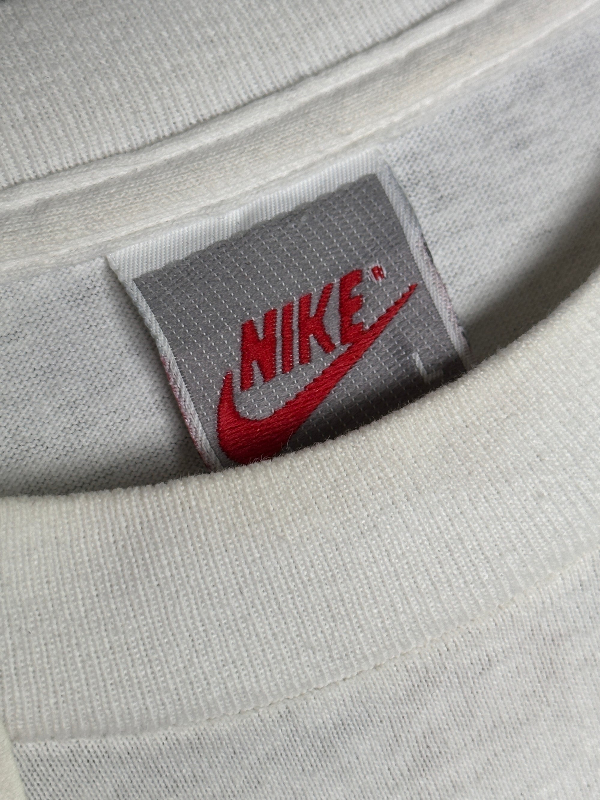 1990s Vintage Nike Michael Jordan Single Stitch T-Shirt | Weiß XL