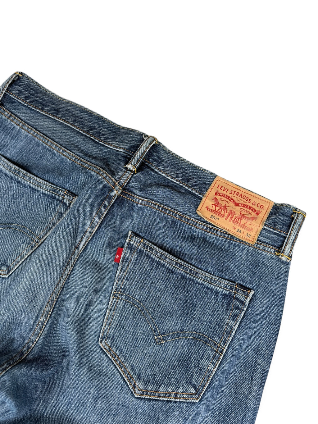 2000s Levi’s 501 Blau | M-L