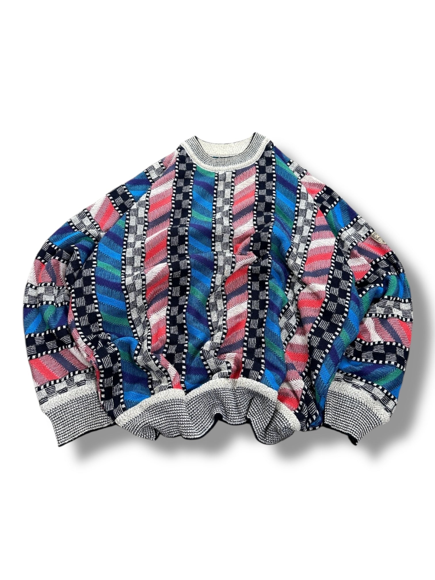 1990s Carlo Colucci Sweater Made in Germany Baumwolle Heavy  M-L