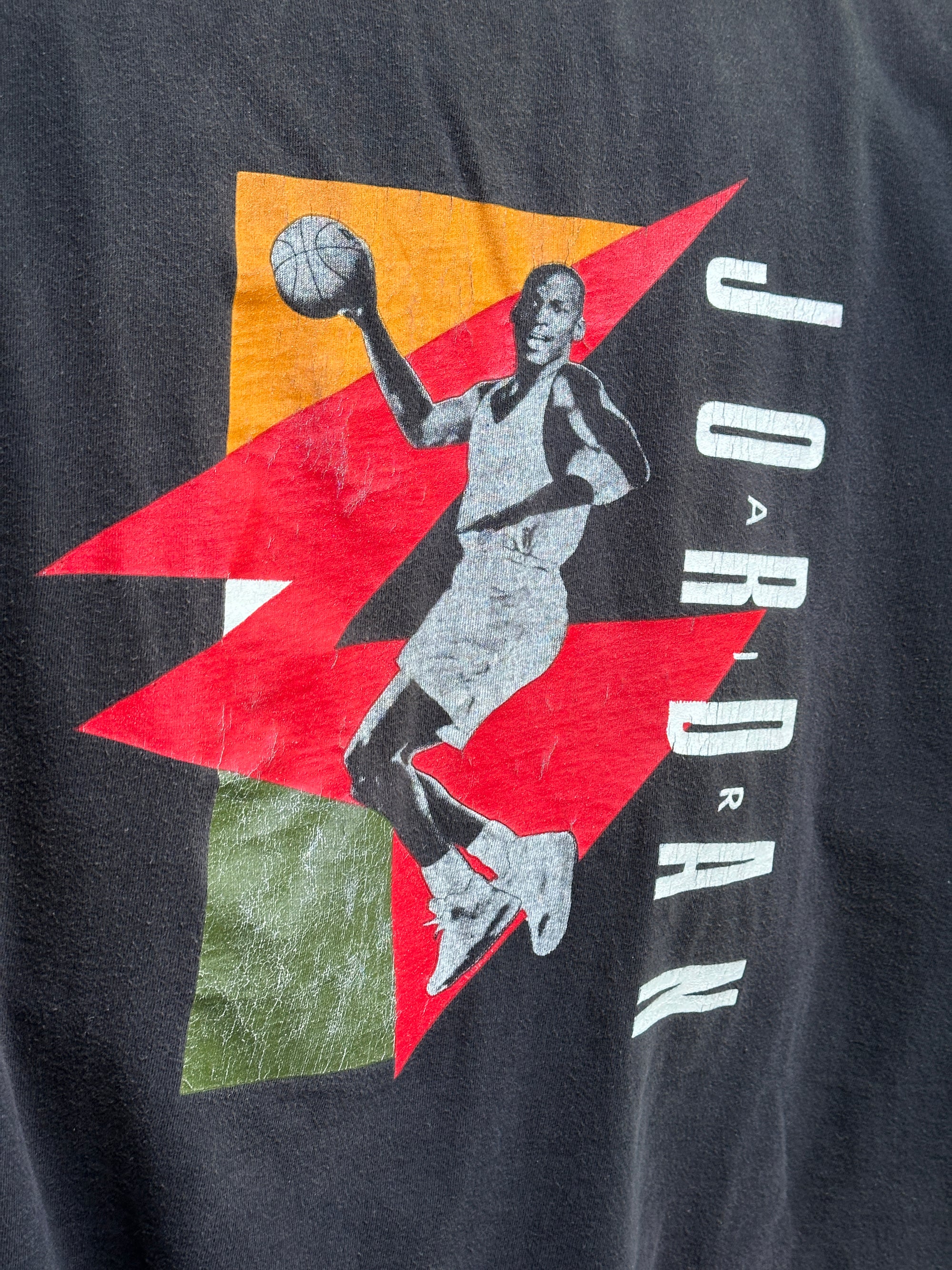 1990s Vintage Nike Michael Jordan T-Shirt | Schwarz XL