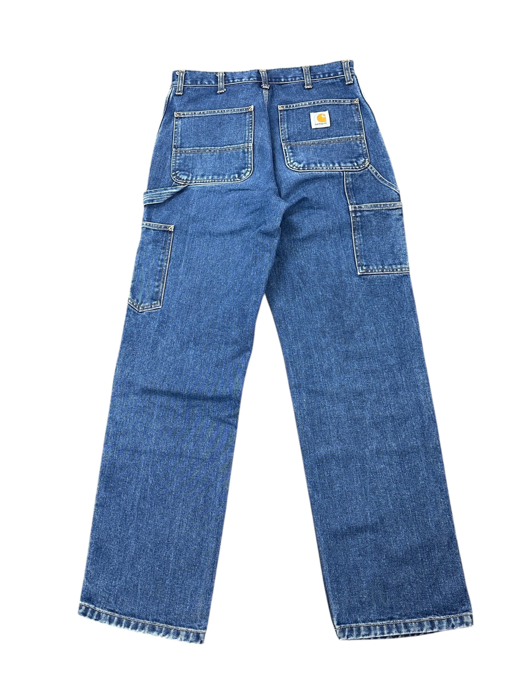 2000s Carhartt Double Knee Dunkelblau Jeane Vintage W30 L32