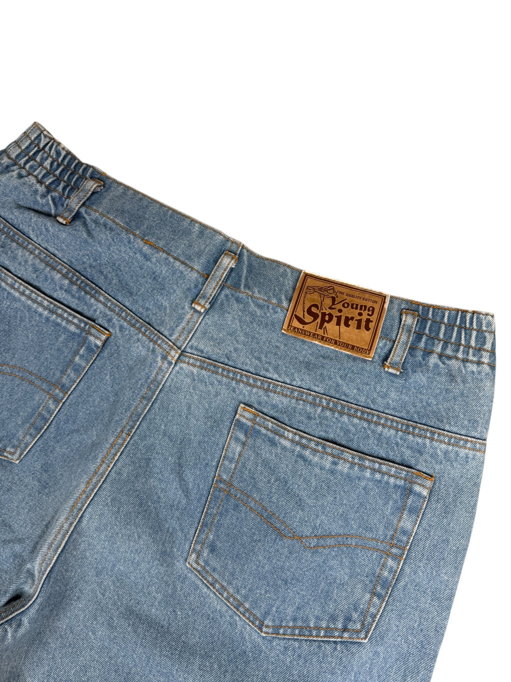 1990s Jeans Barrel Hellblau | M