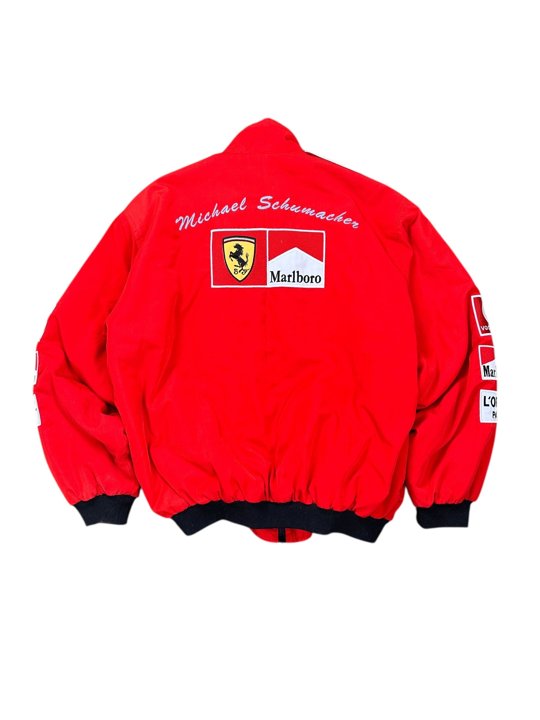 1990s Michael Schumacher Ferrari Marlboro Racing Jacke Bomber XL/XXL