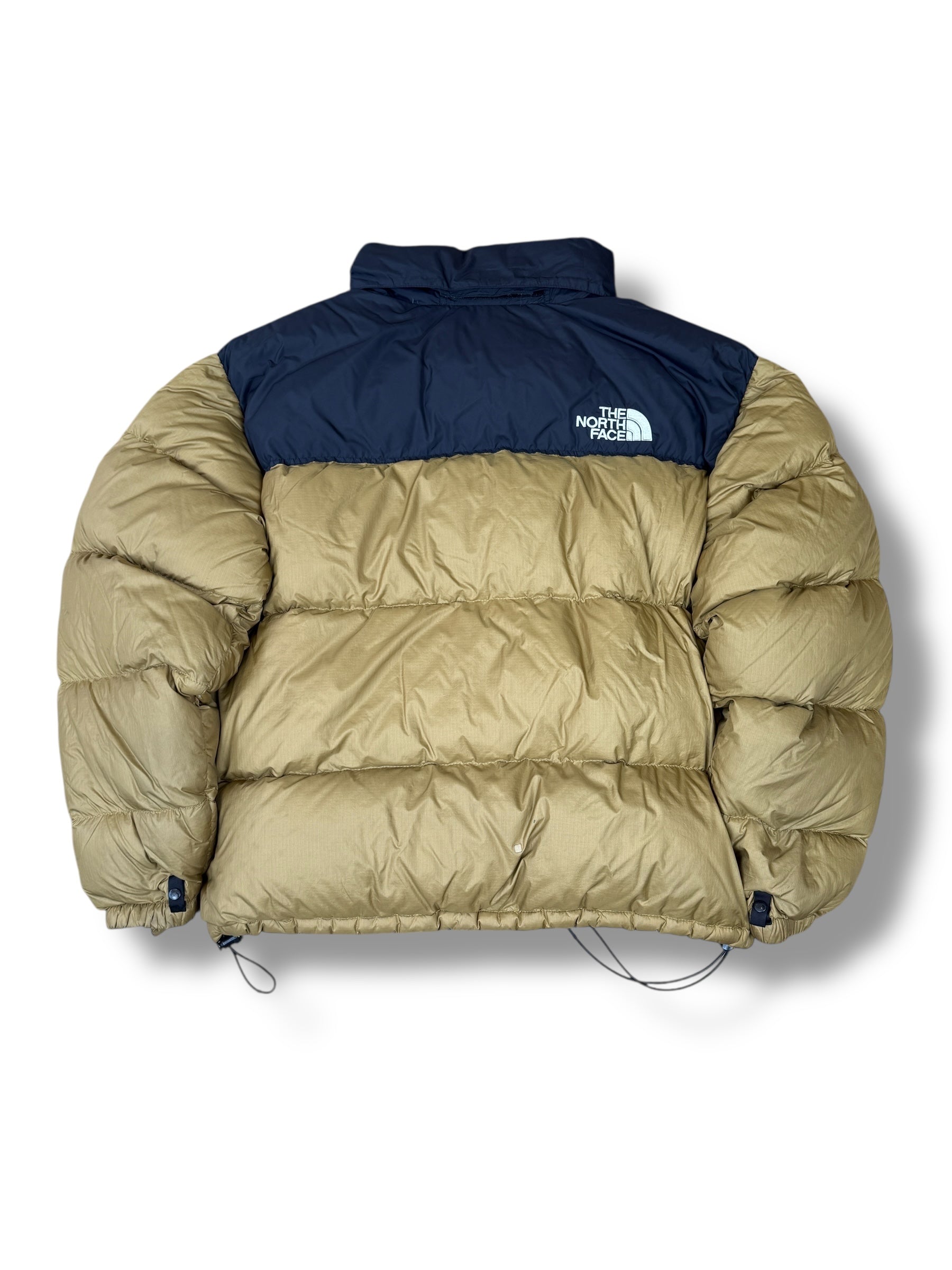 2010s The North Face 700 Nuptse Daunenjacke Gold/Hellbraun | XL