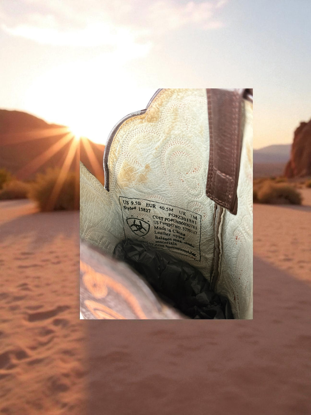 Ariat Western Boots Braun Leder | EU 40.5–41