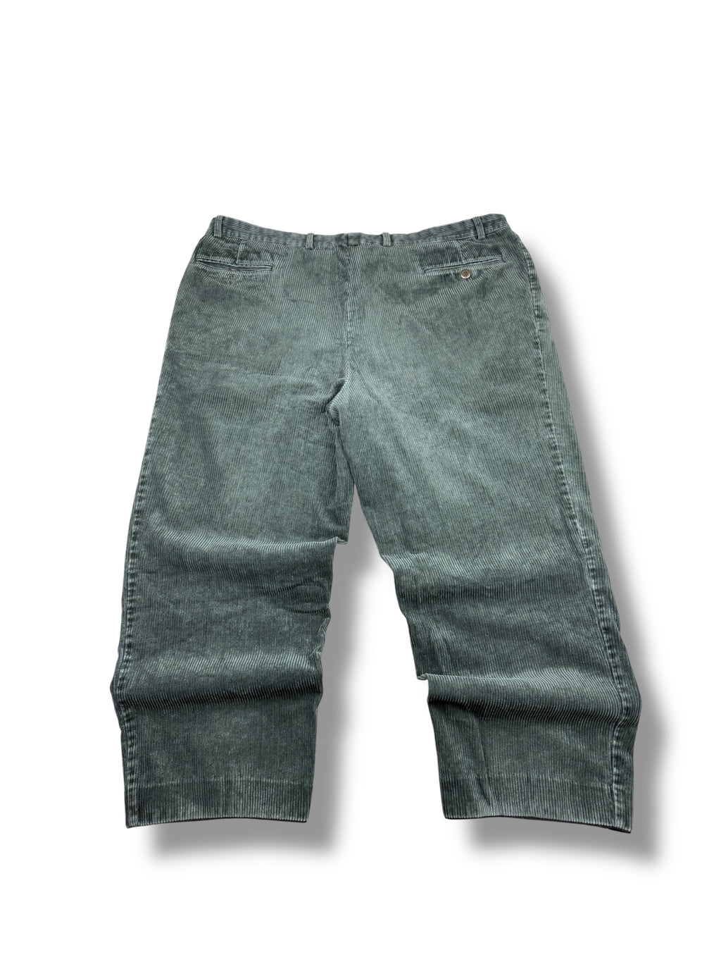 1990s Widax Cordhose Dunkelgrün | Short XL W40