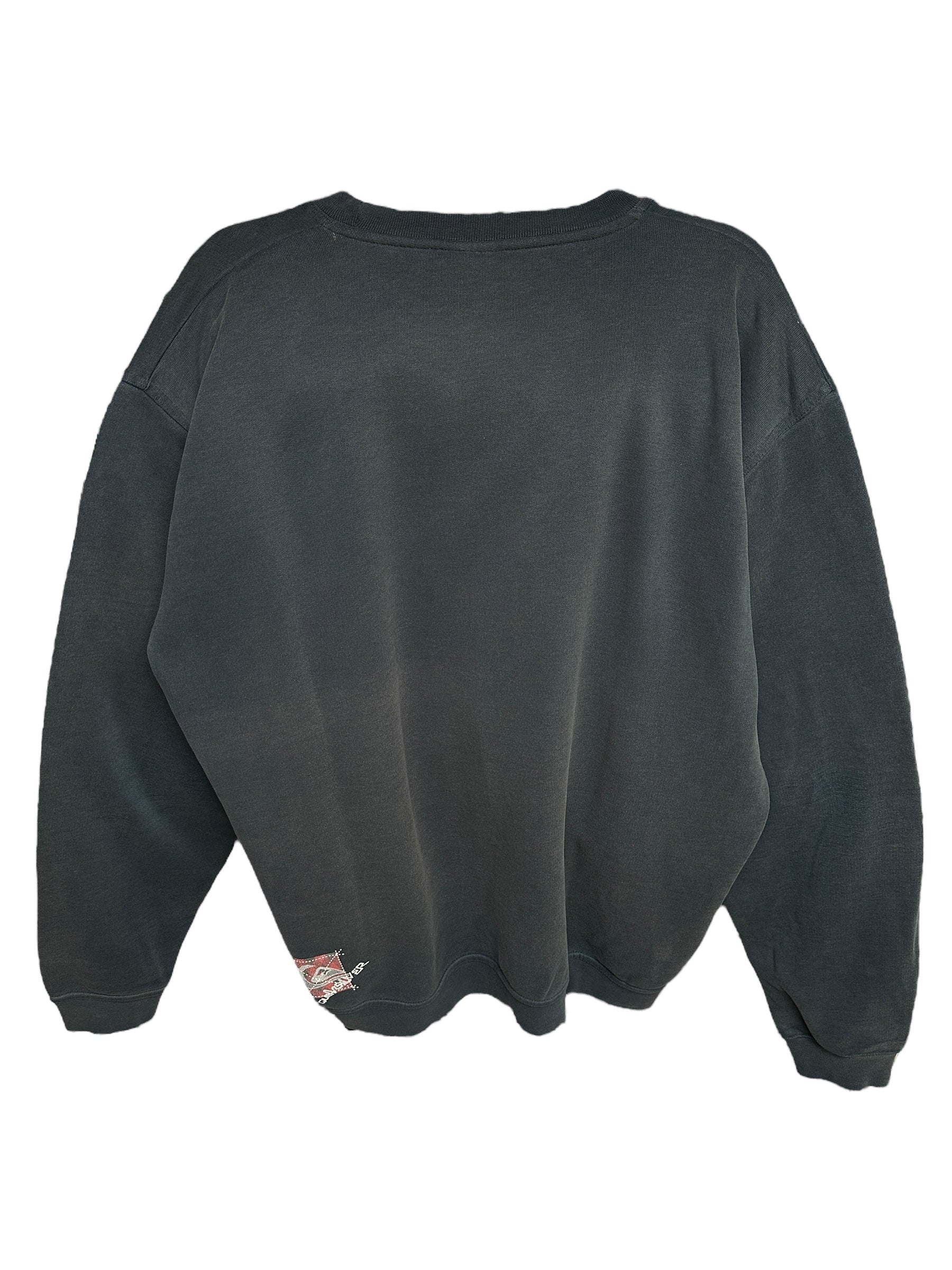 Y2k Quicksilver Sweater Spellout XL