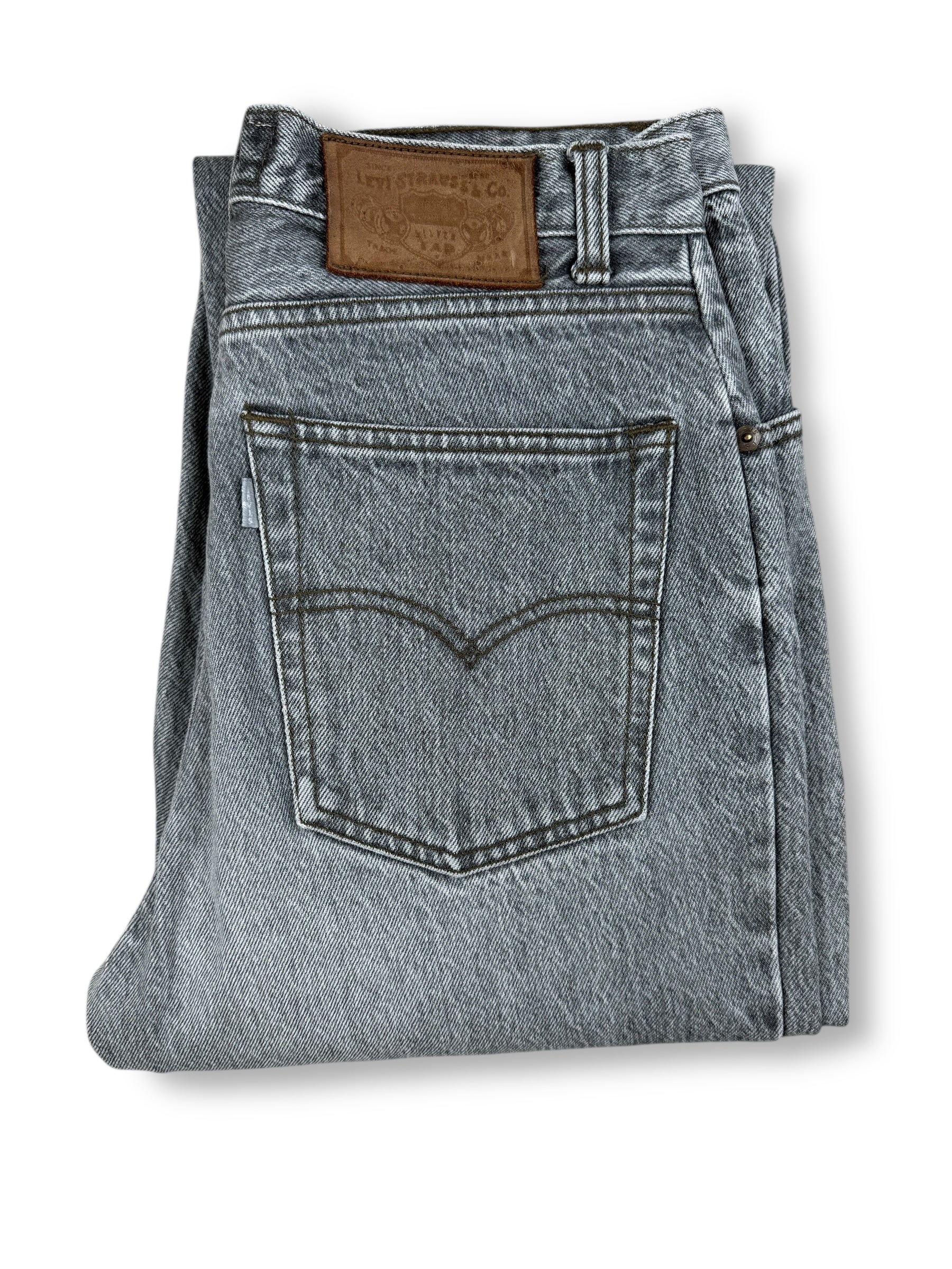 1990s Levi’s 726 Jeans Grau | Size S-M (W31 L32) | Vintage