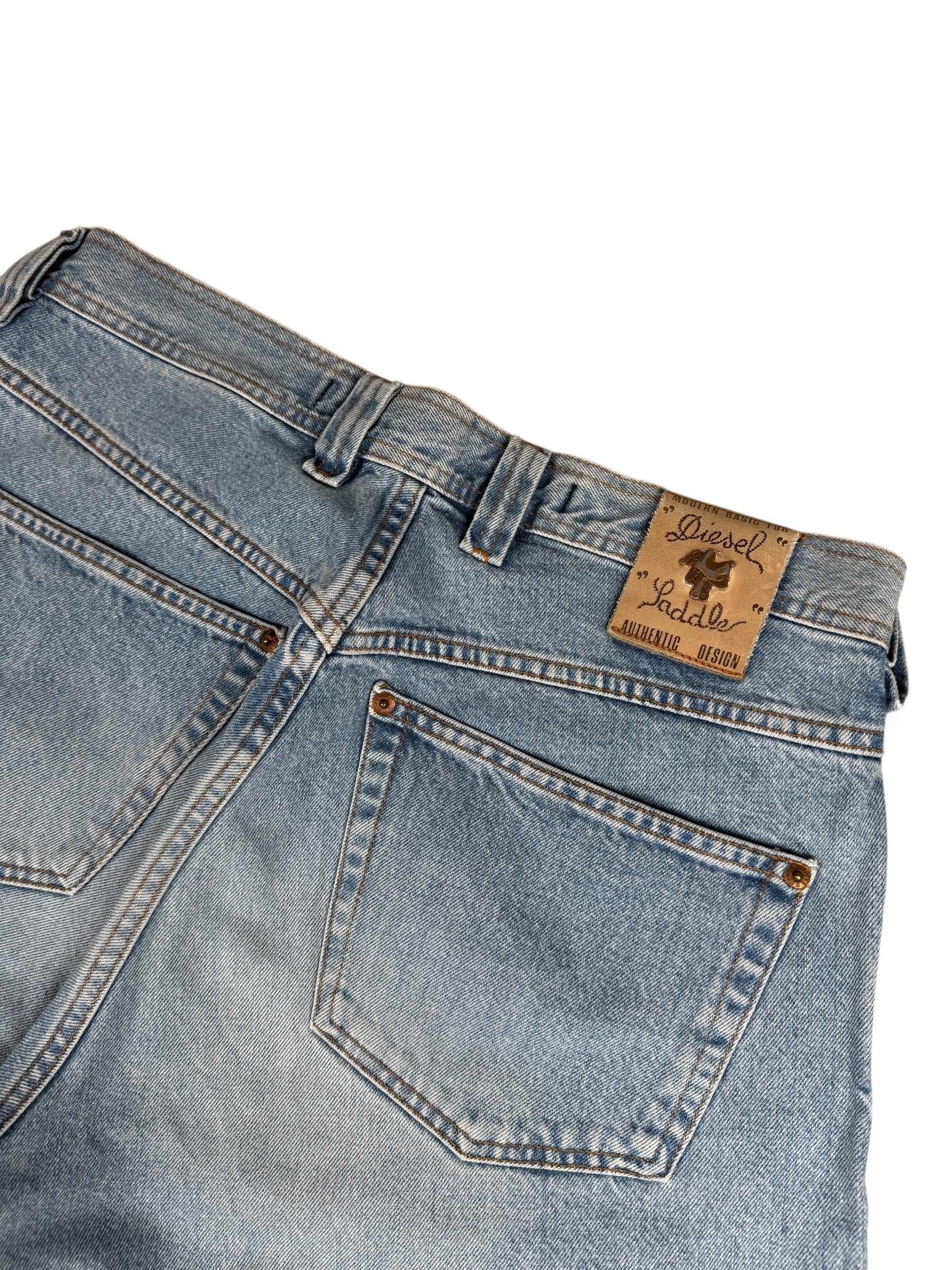 2000s Diesel Saddler Jeans Hellblau | L