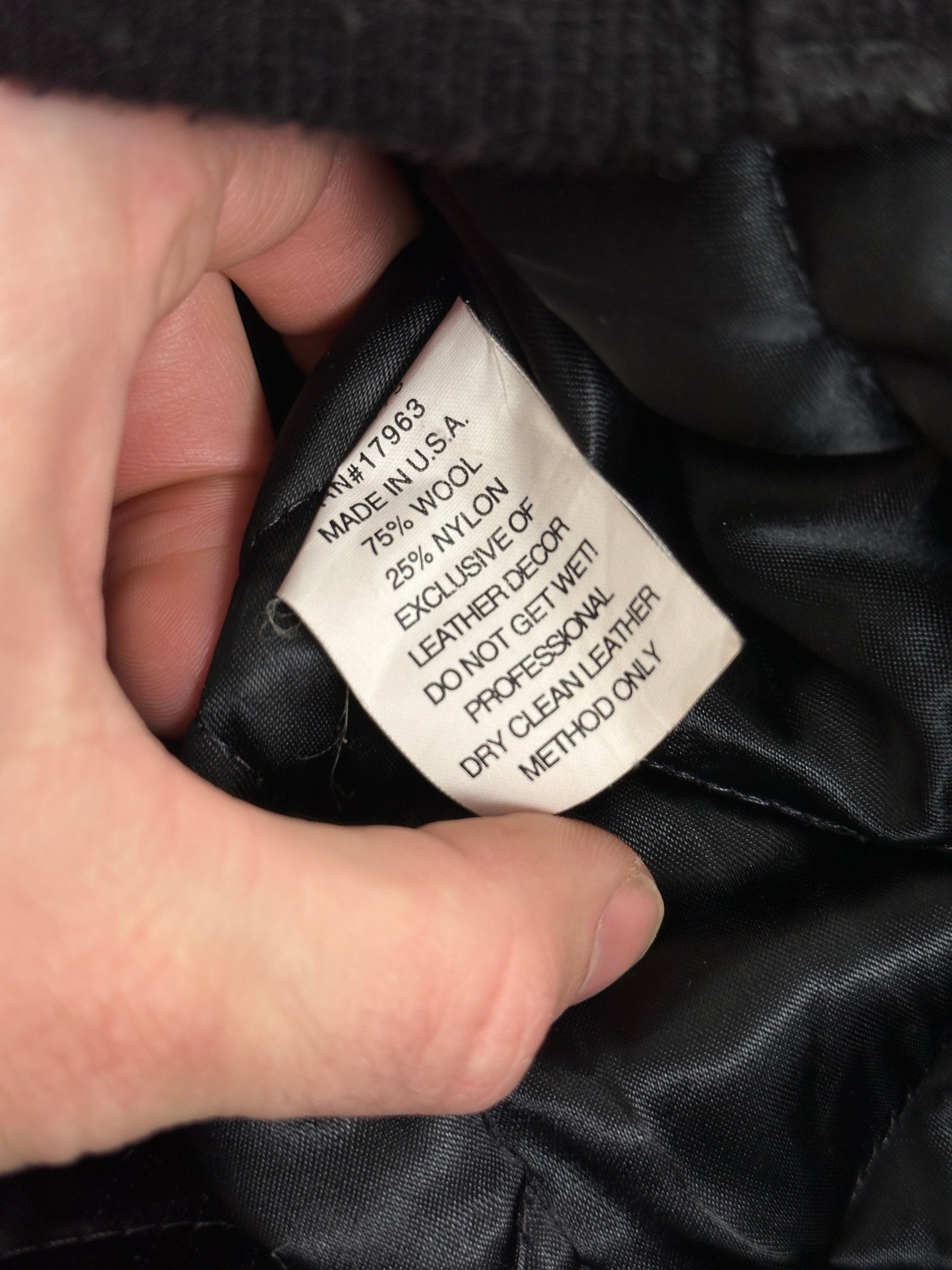 Rare! 1990s Porsche USA Original Bomberjacke/ Collegejacke XL