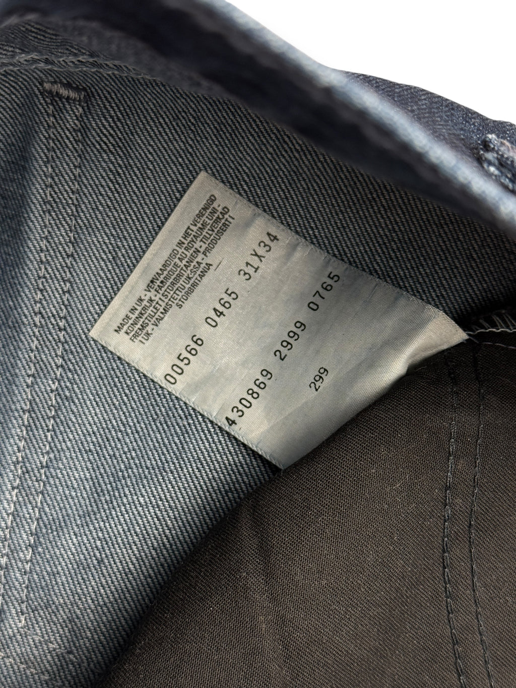 1990s Levi’s Sta-Prest Hose Dunkelblau | M/L (W31/L34)