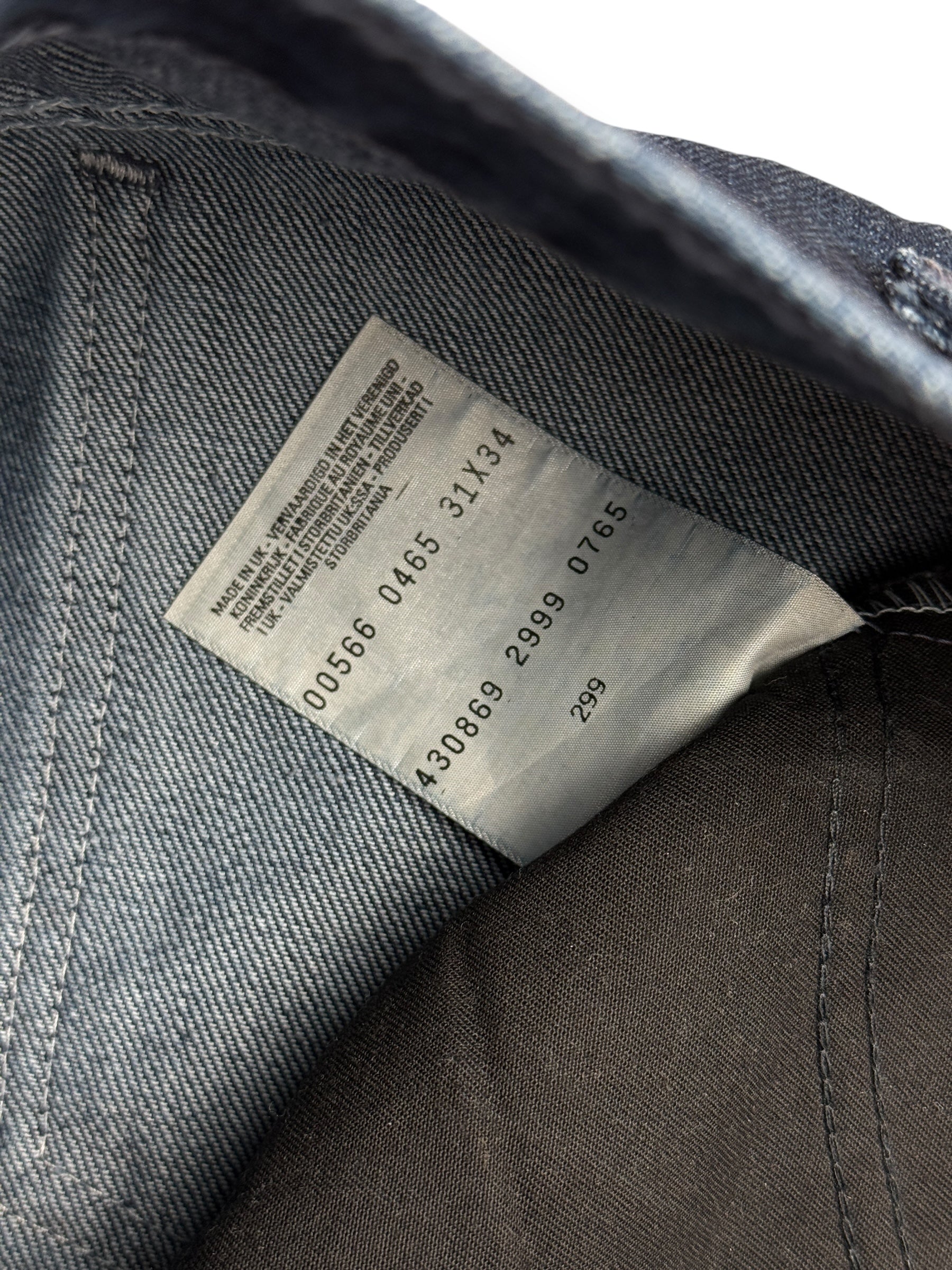 1990s Levi’s Sta-Prest Hose Dunkelblau | M/L (W31/L34)