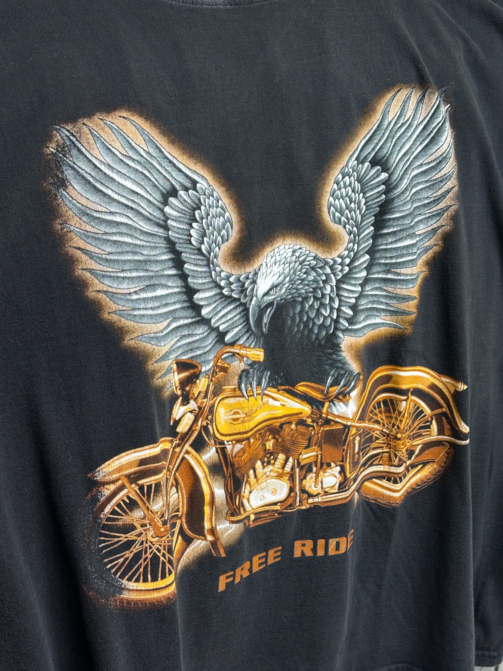 1990s Heavy Harley Bird T-Shirt XXL