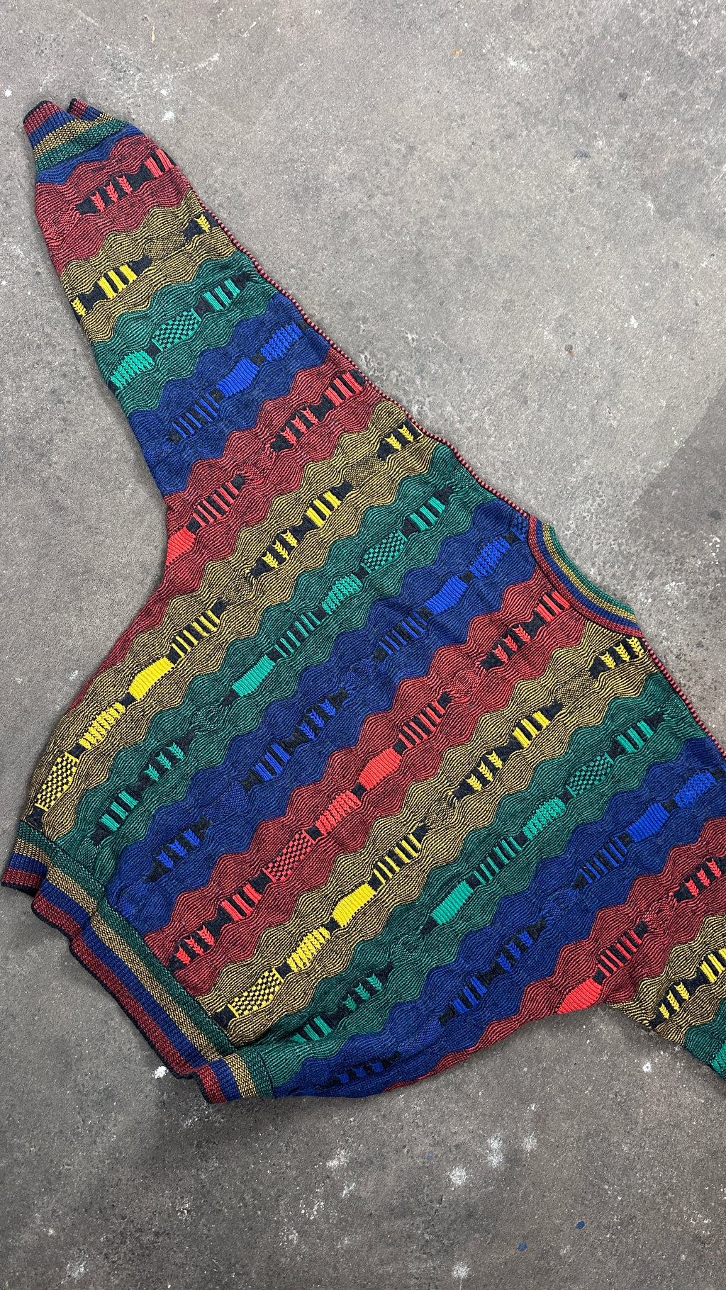 1990s Carlo Colucci boxy Sweater Bunt XL