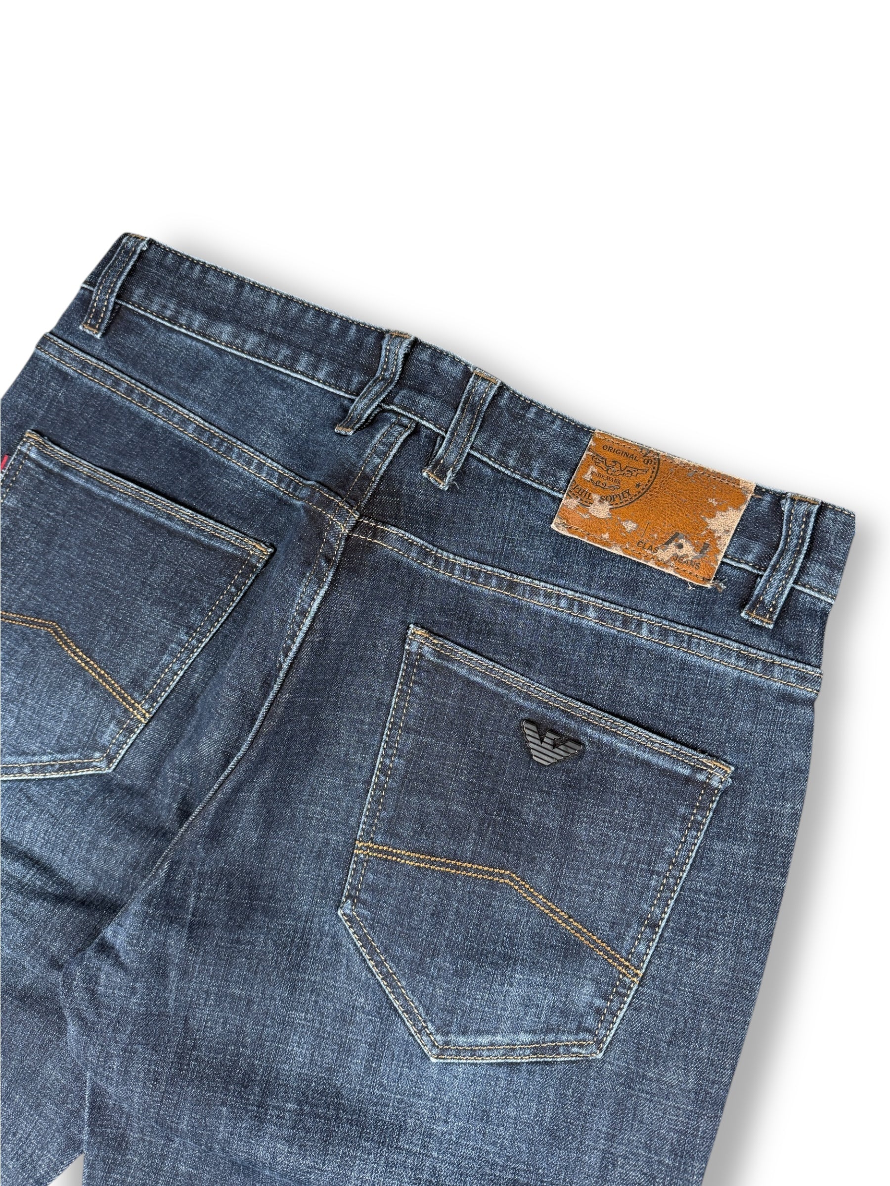 2000s Armani Jeans Dunkelblau | S