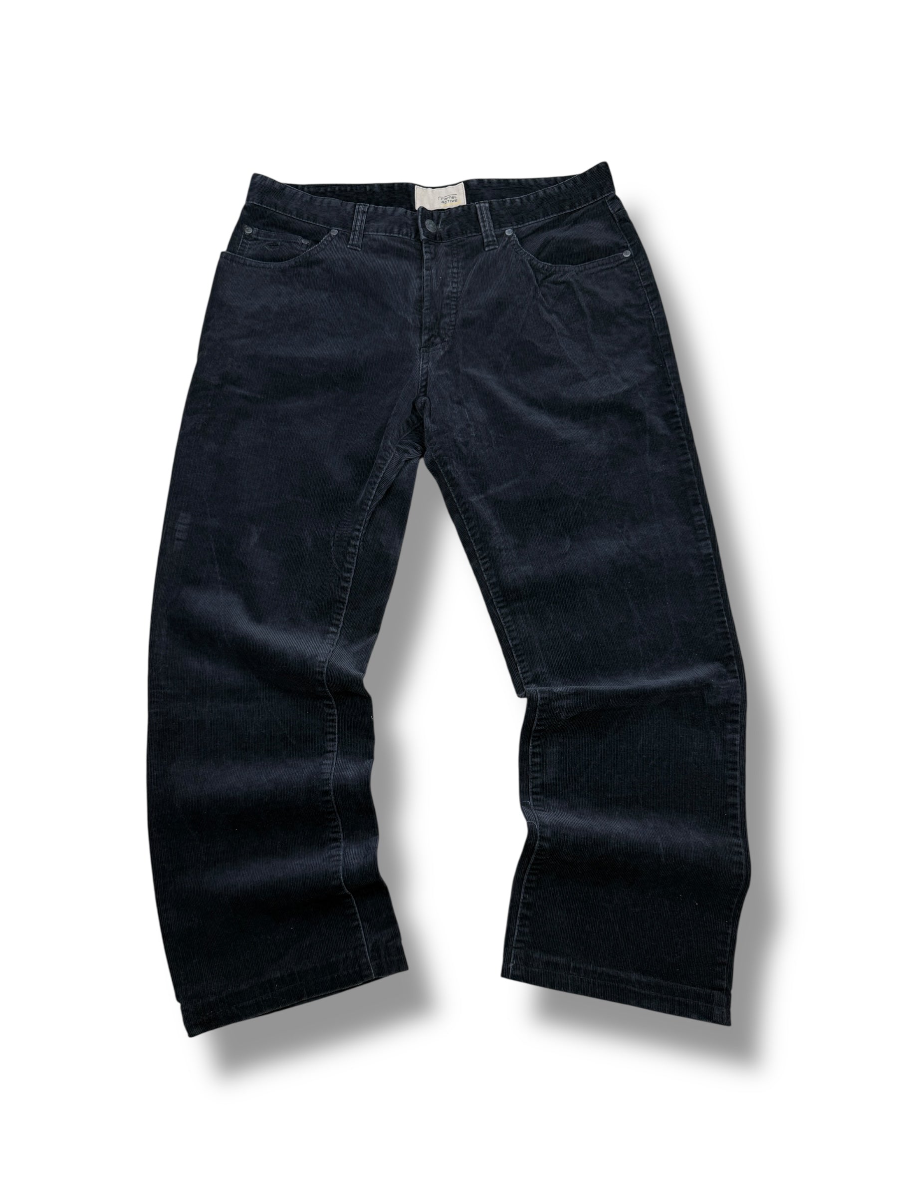 2000s Camel Active Cordhose Schwarz | M-L (W32 L30)