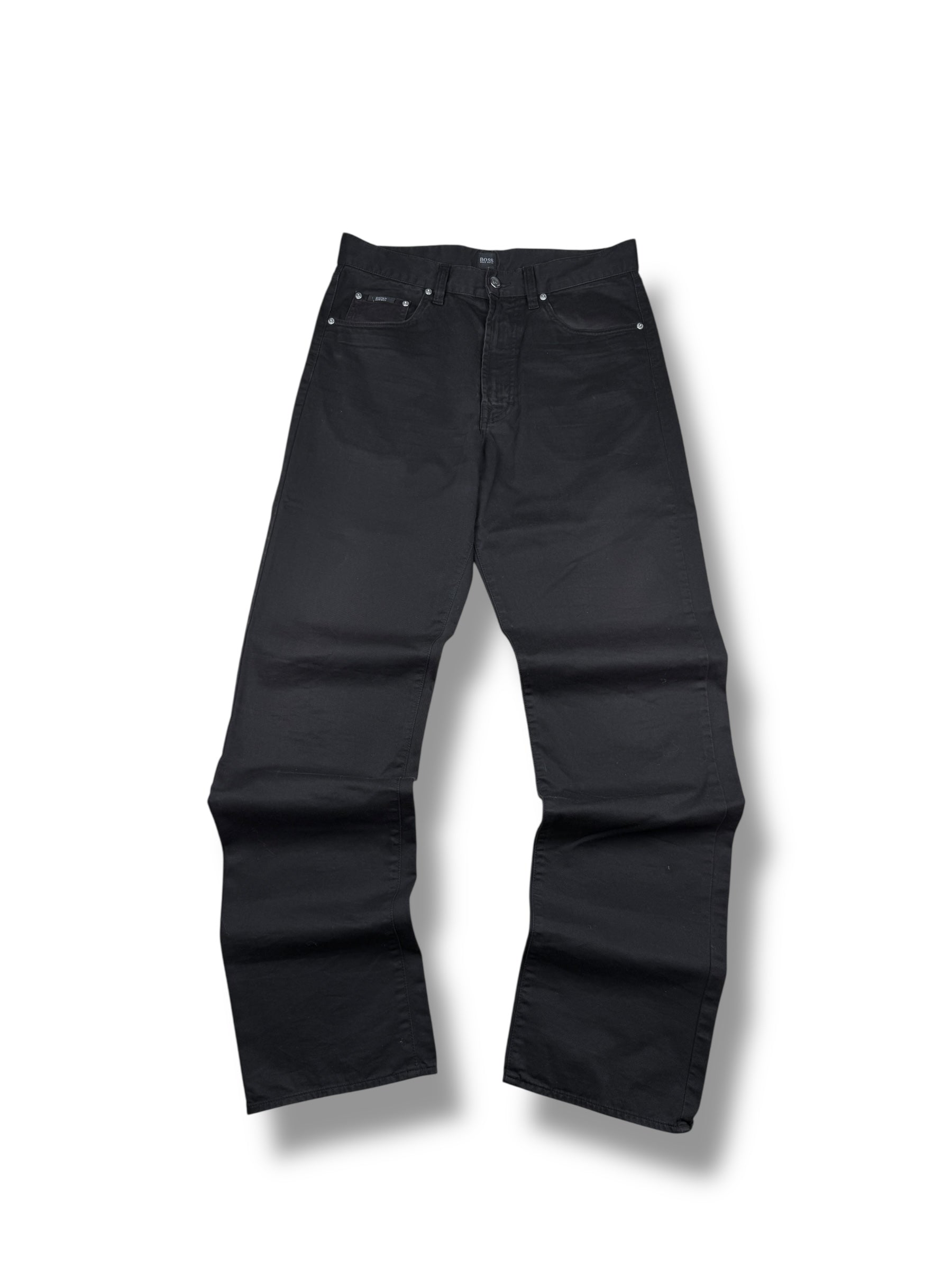 2000s Hugo Boss Arkansas Jeans Schwarz | L (W32 L34)