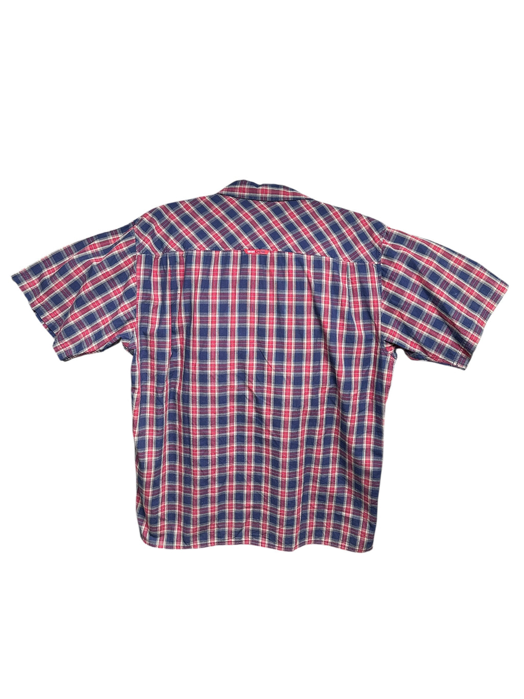Y2K Eminem Slim Shady Hemd Rot Kariert XL | Men’s