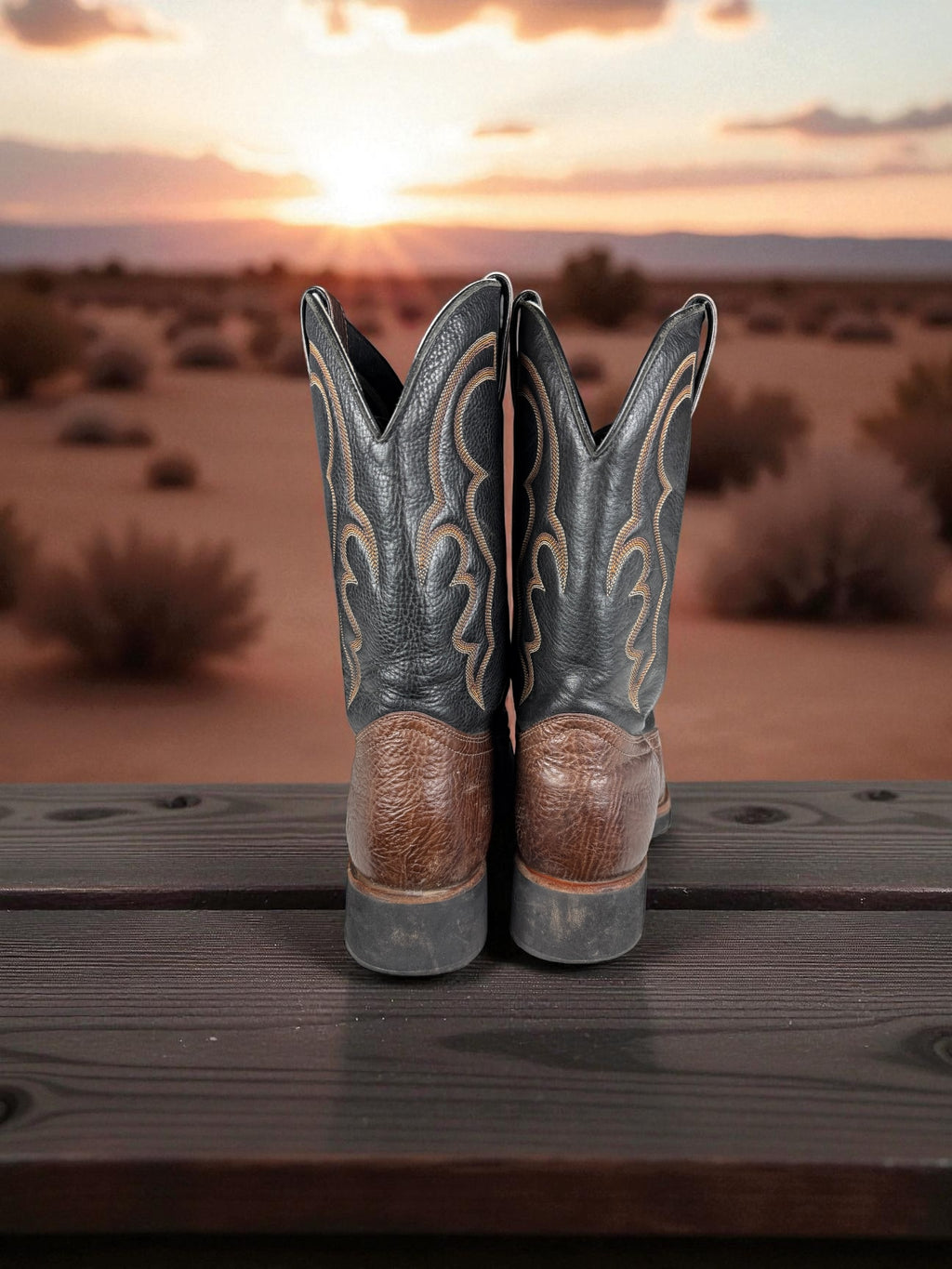 Vintage Boulet Western Boots Thinsulate braun Leder | US 9.5 (EU 43–44)