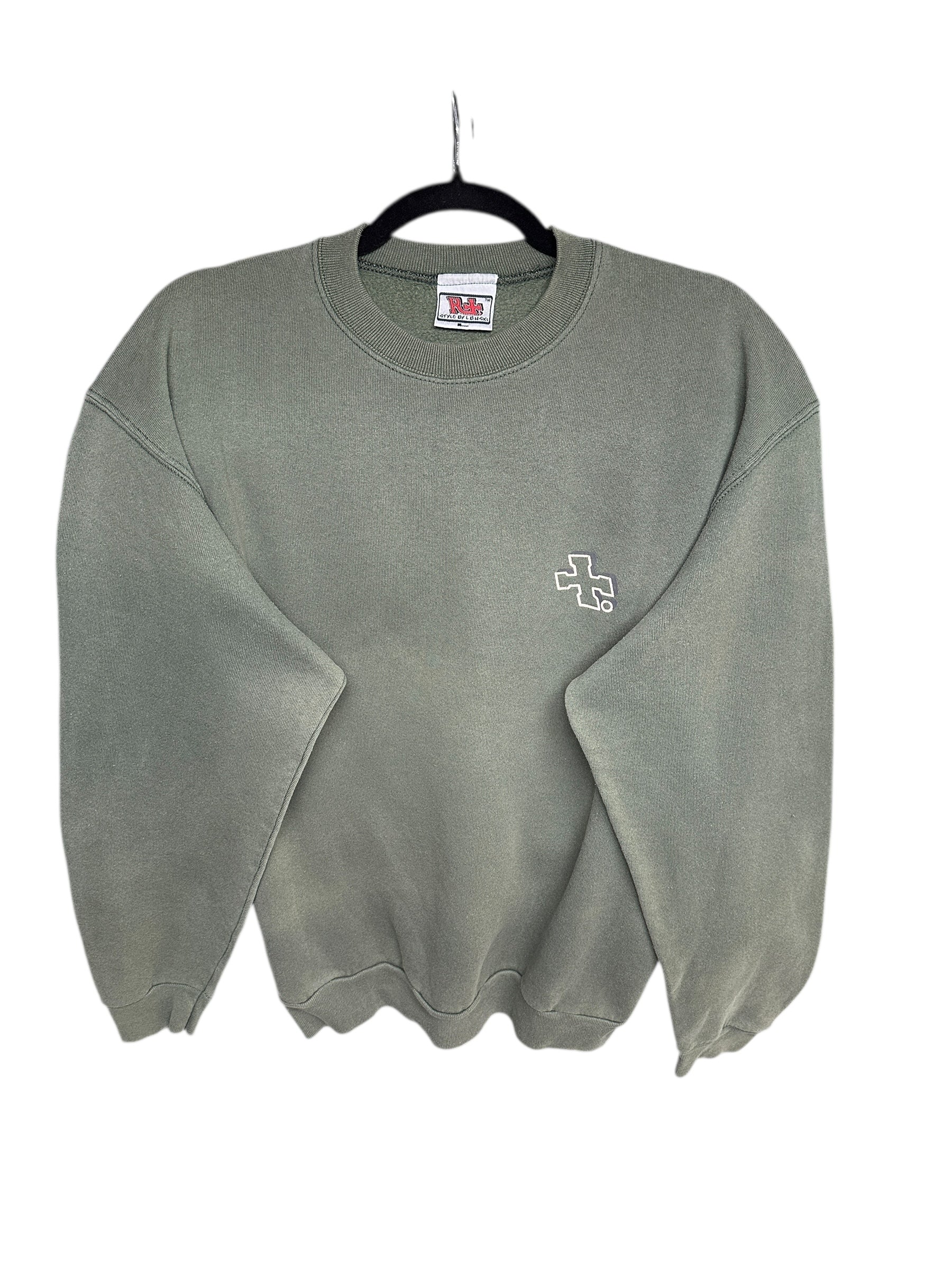 1990s Rolling Stones Sweater Dunkelgrün L | Men’s Vintage