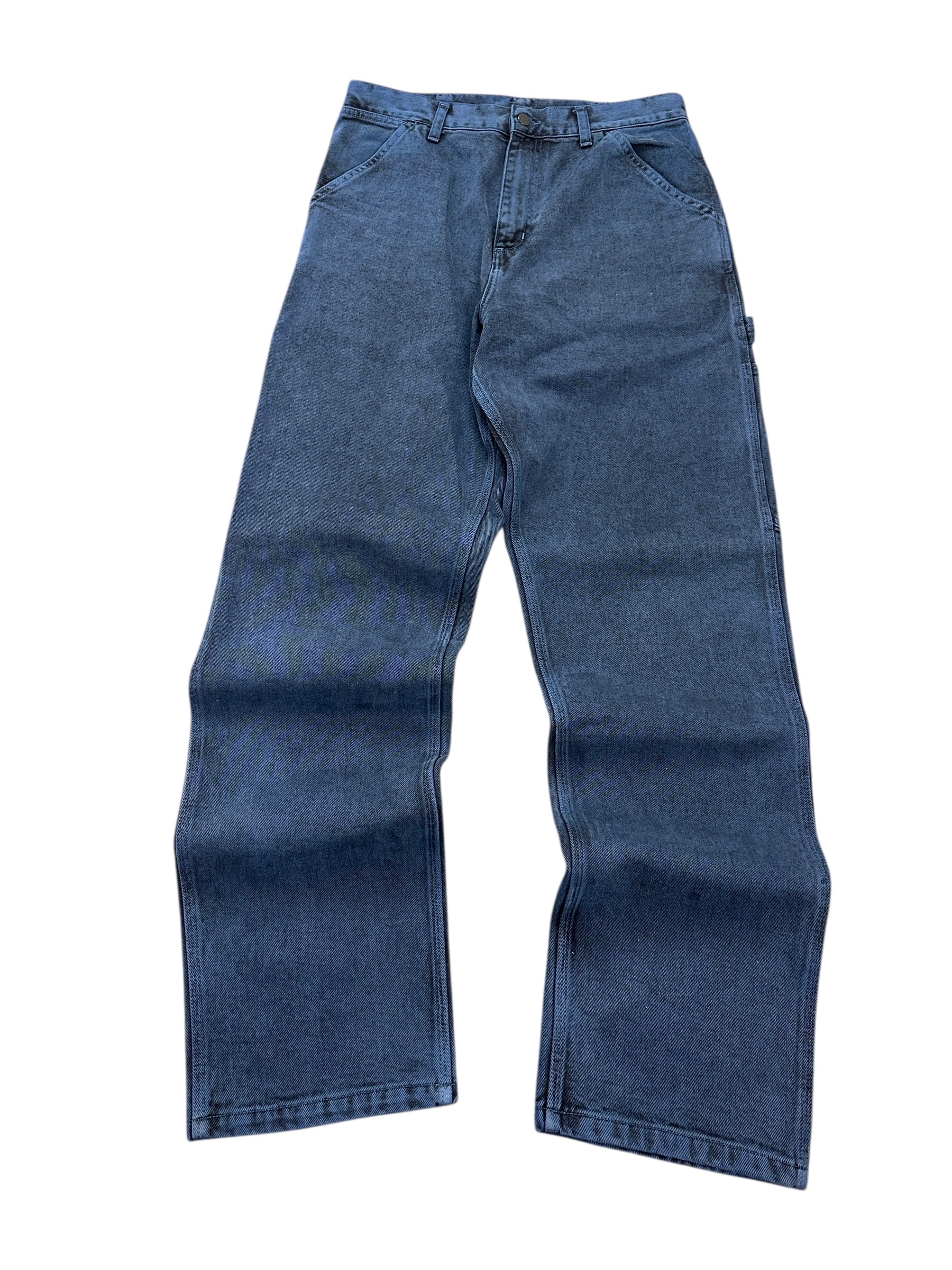 2000s Carhartt Single Knee Dunkelblau Schwarz Jeans W33 L33