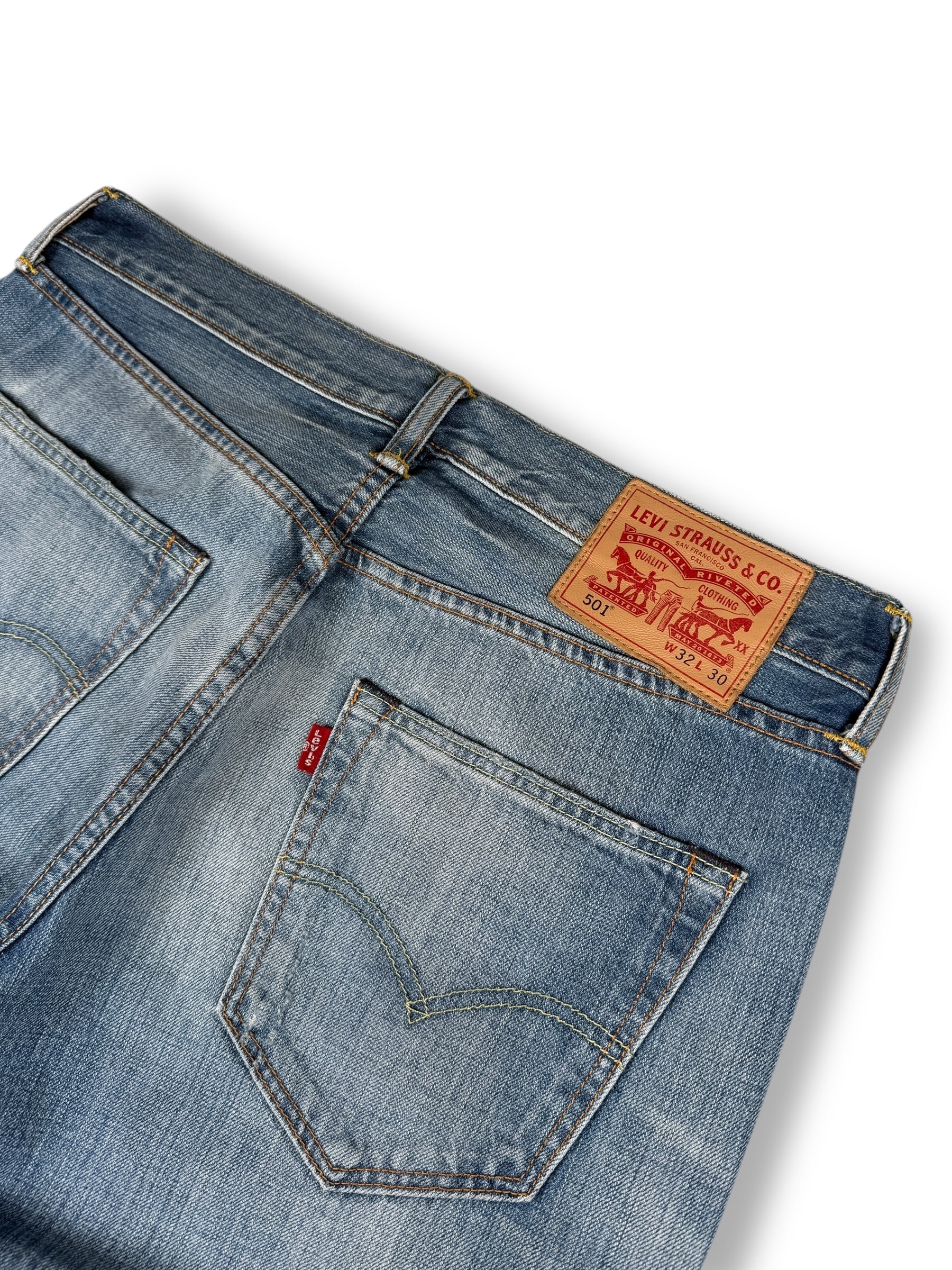 2000s Levi’s 501 Jeans Blau | M