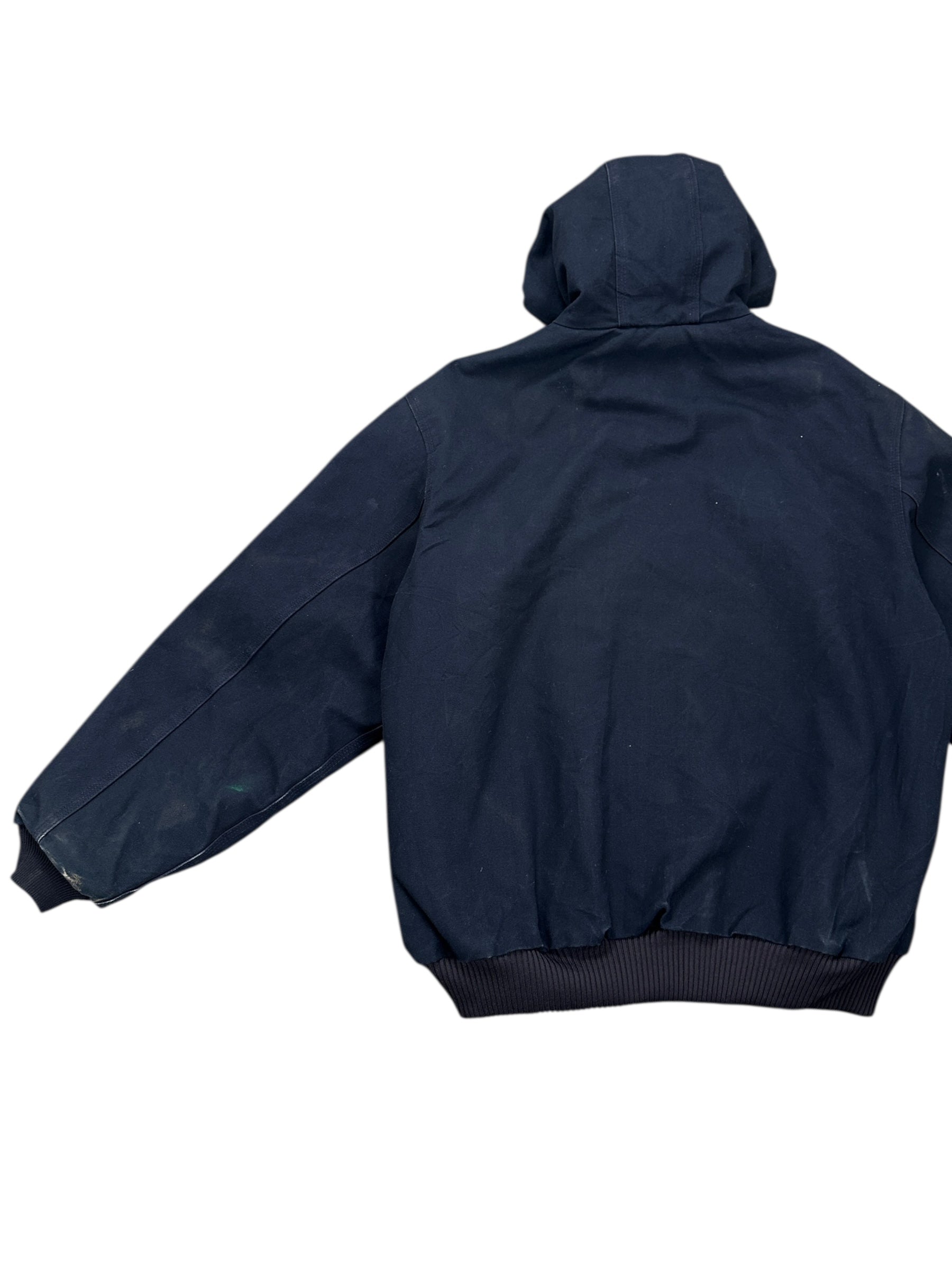 1990s Carhartt Active Jacket Dunkelblau Workwear heavy XL-XXL