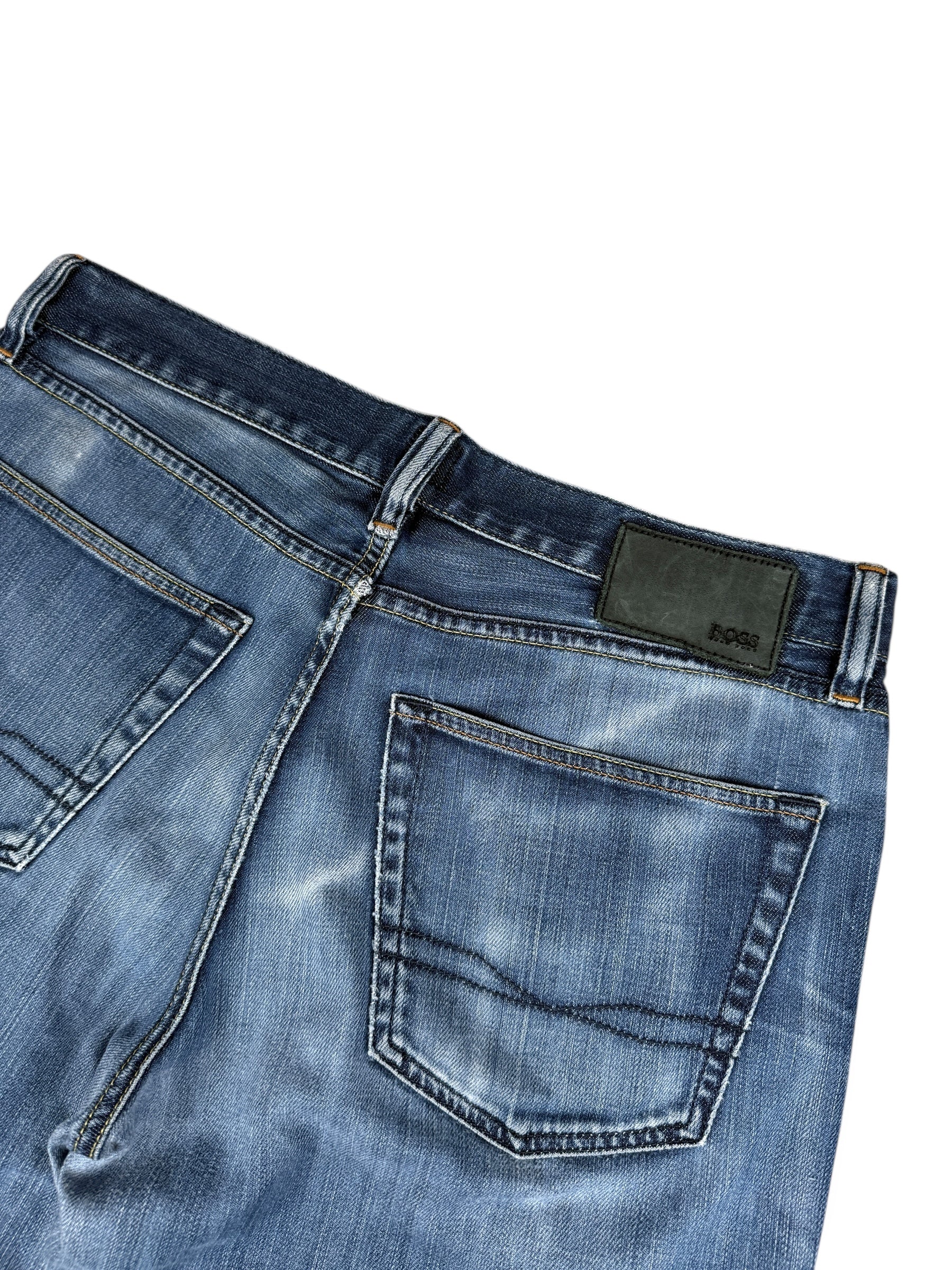 2000s Hugo Boss Jeans Dunkelblau | M–L