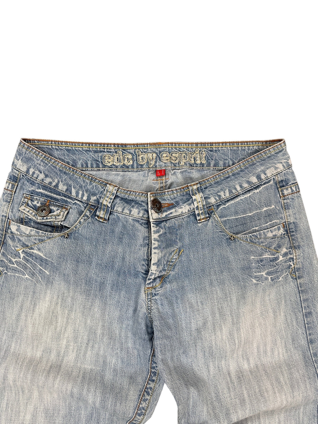 2000s EDC Esprit Vintage baggy Jeans Hellblau Low waist W33 L34