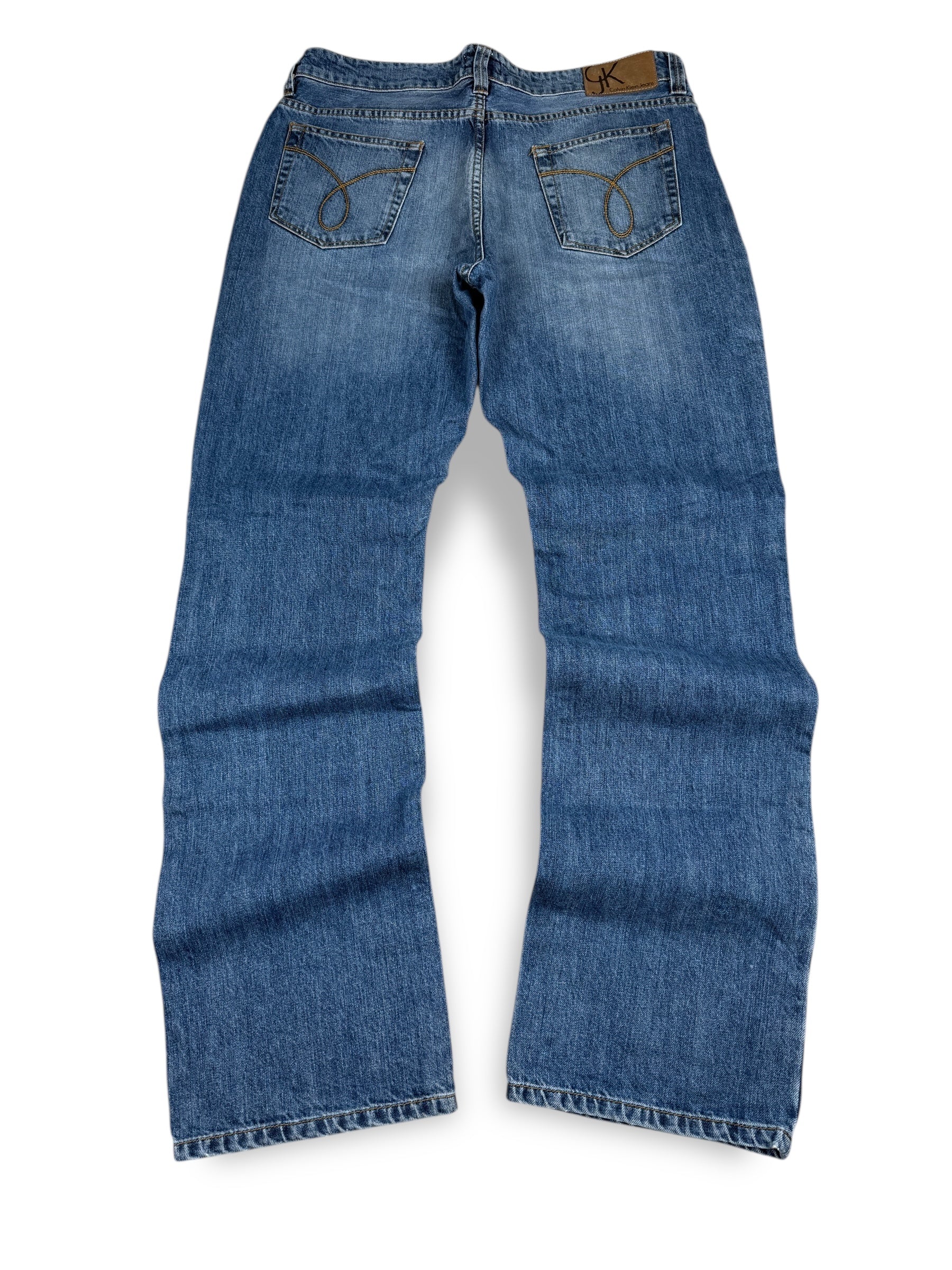 2000s Calvin Klein Jeans Blau | M–L