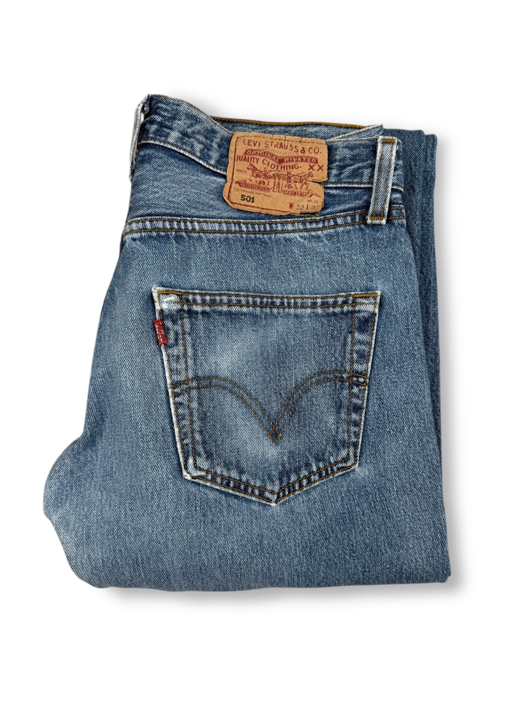 1990s Levi’s 501 Jeans Blau | S-M
