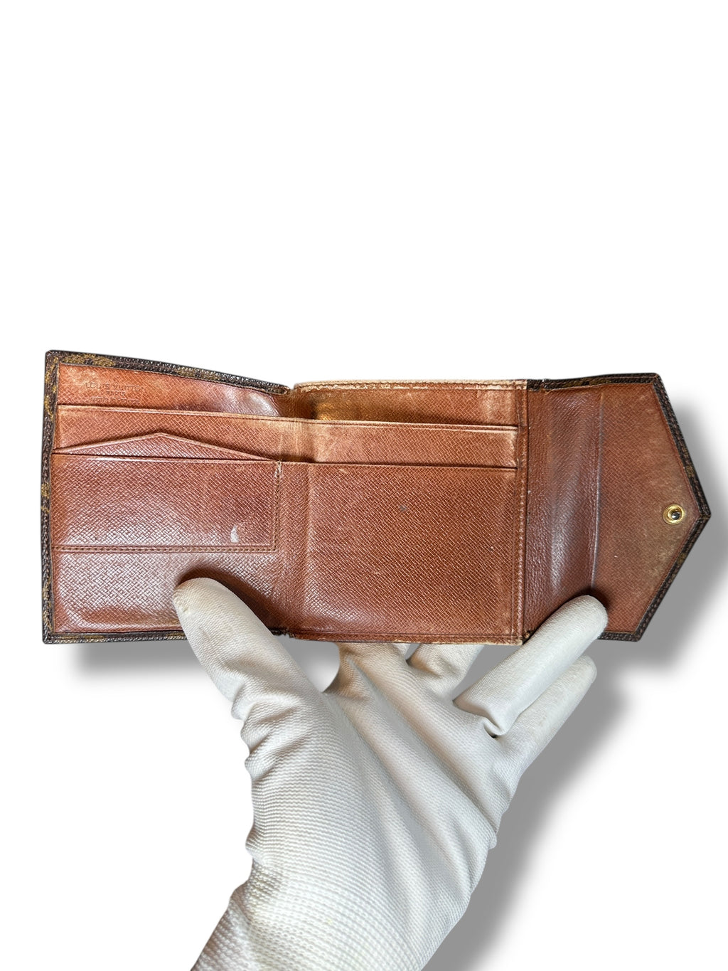 Louis Vuitton Portemonnaie Monogram Canvas Vintage| B71 AN