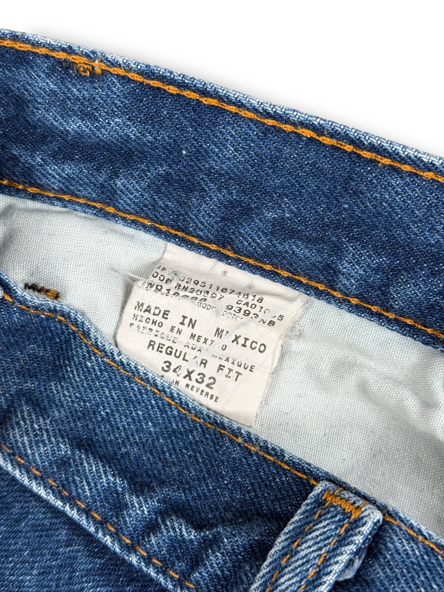 1990s Dickies used Workwear Jeans Blau | M | Vintage