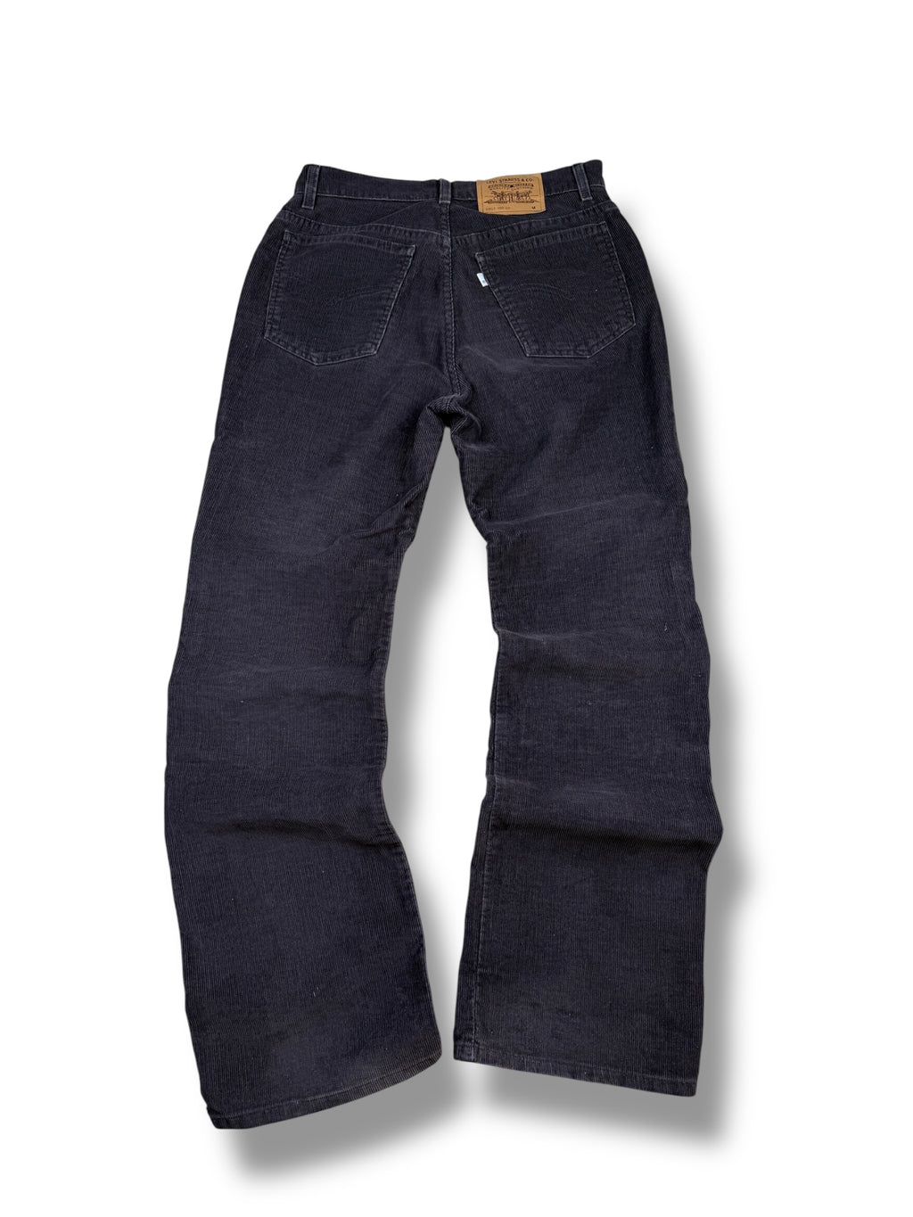 1990s Levi’s 917 Bootcut Hose Dunkelbraun | Größe M W29