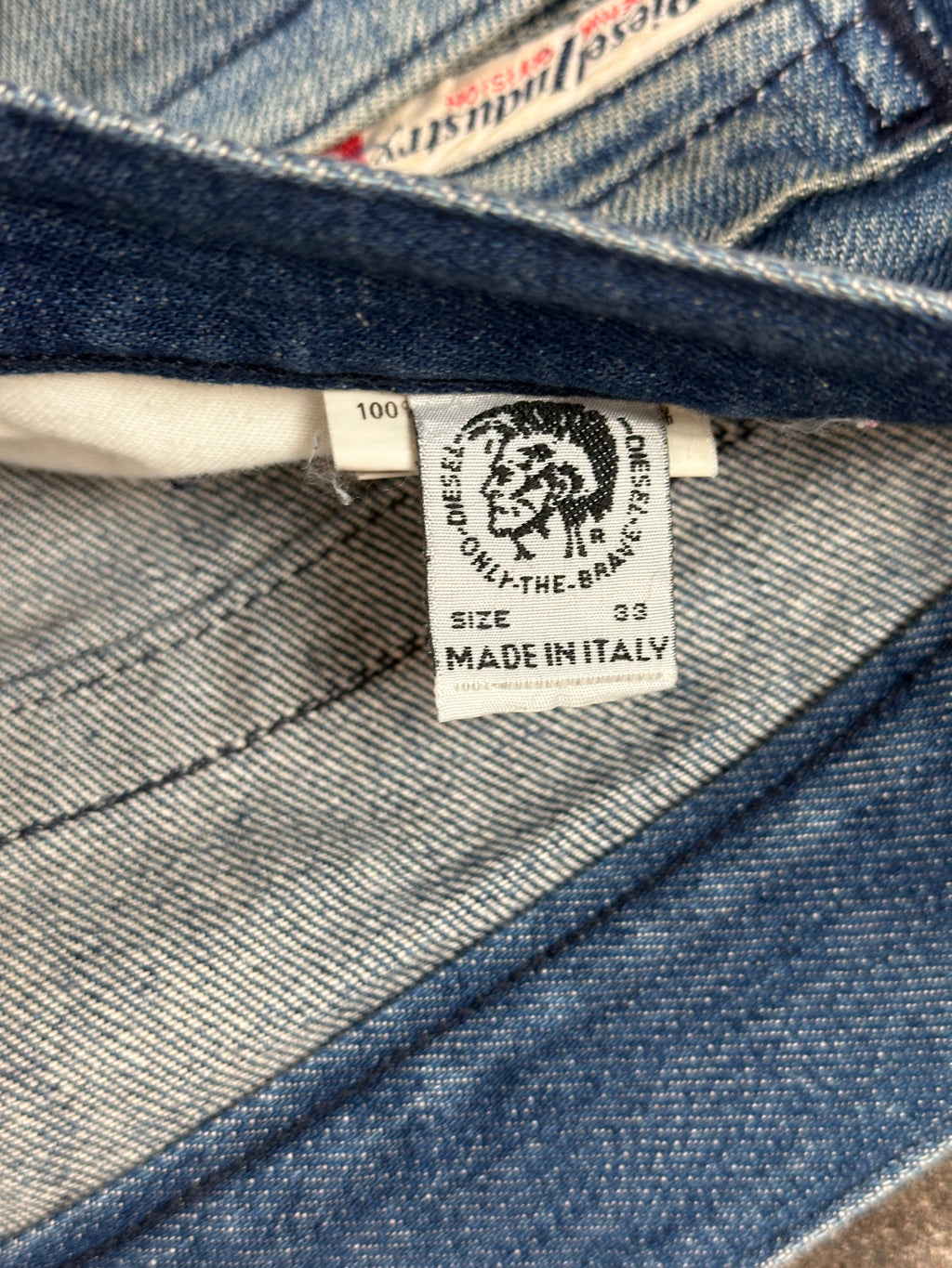 1990s Diesel vintage Jeans Blau Baggy W34 L36