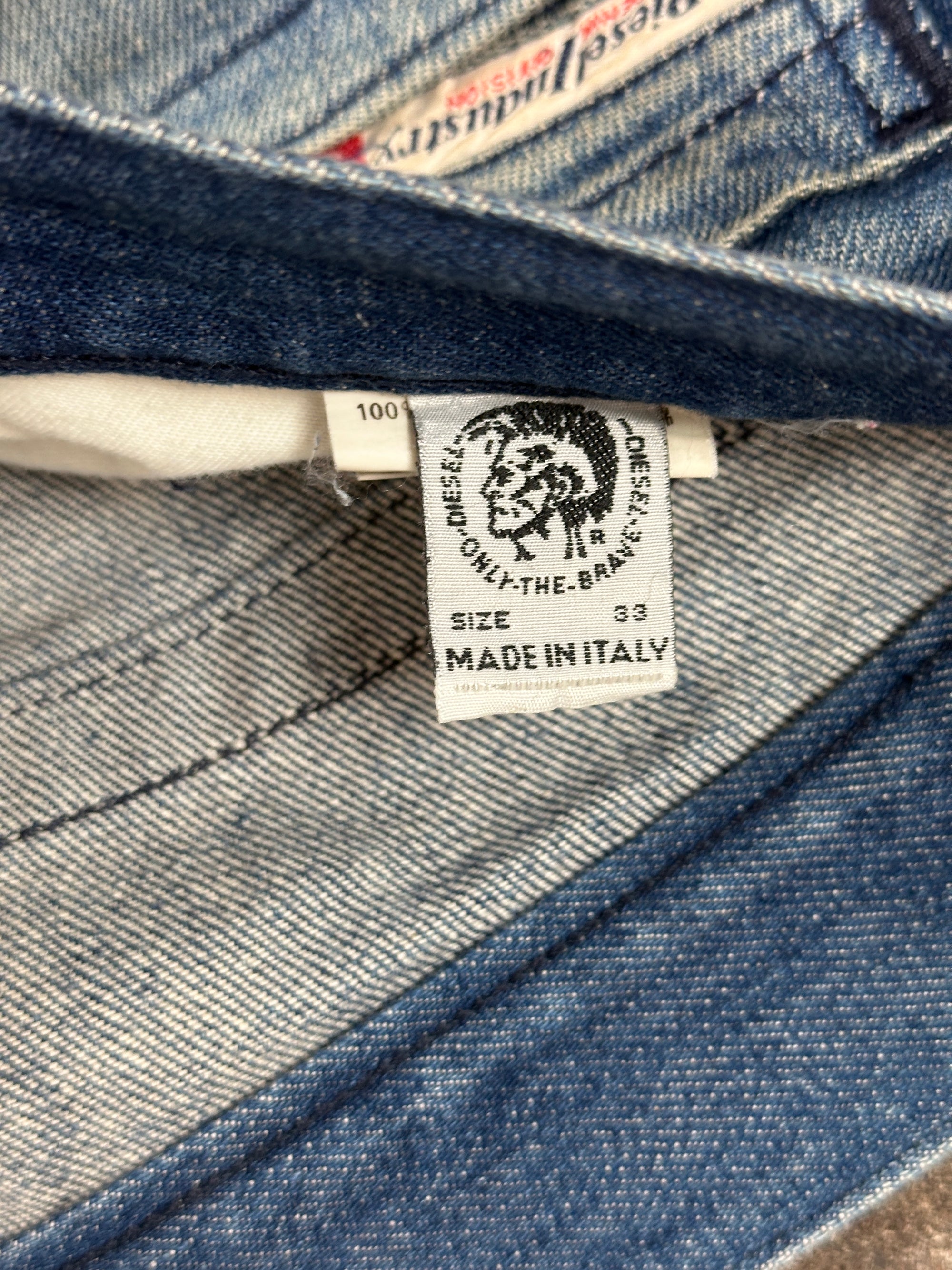 1990s Diesel vintage Jeans Blau Baggy W34 L36