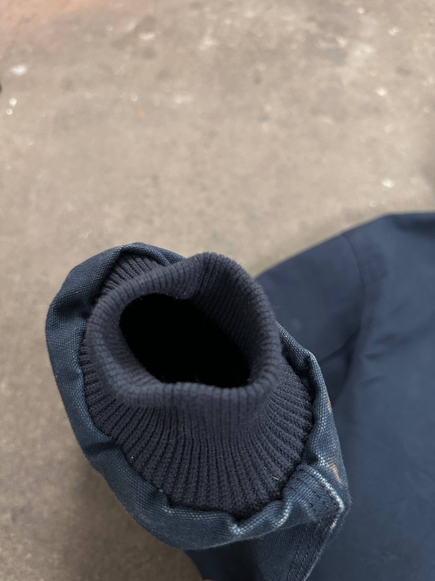 1990s Carhartt Active Jacket Dunkelblau Workwear heavy XL-XXL