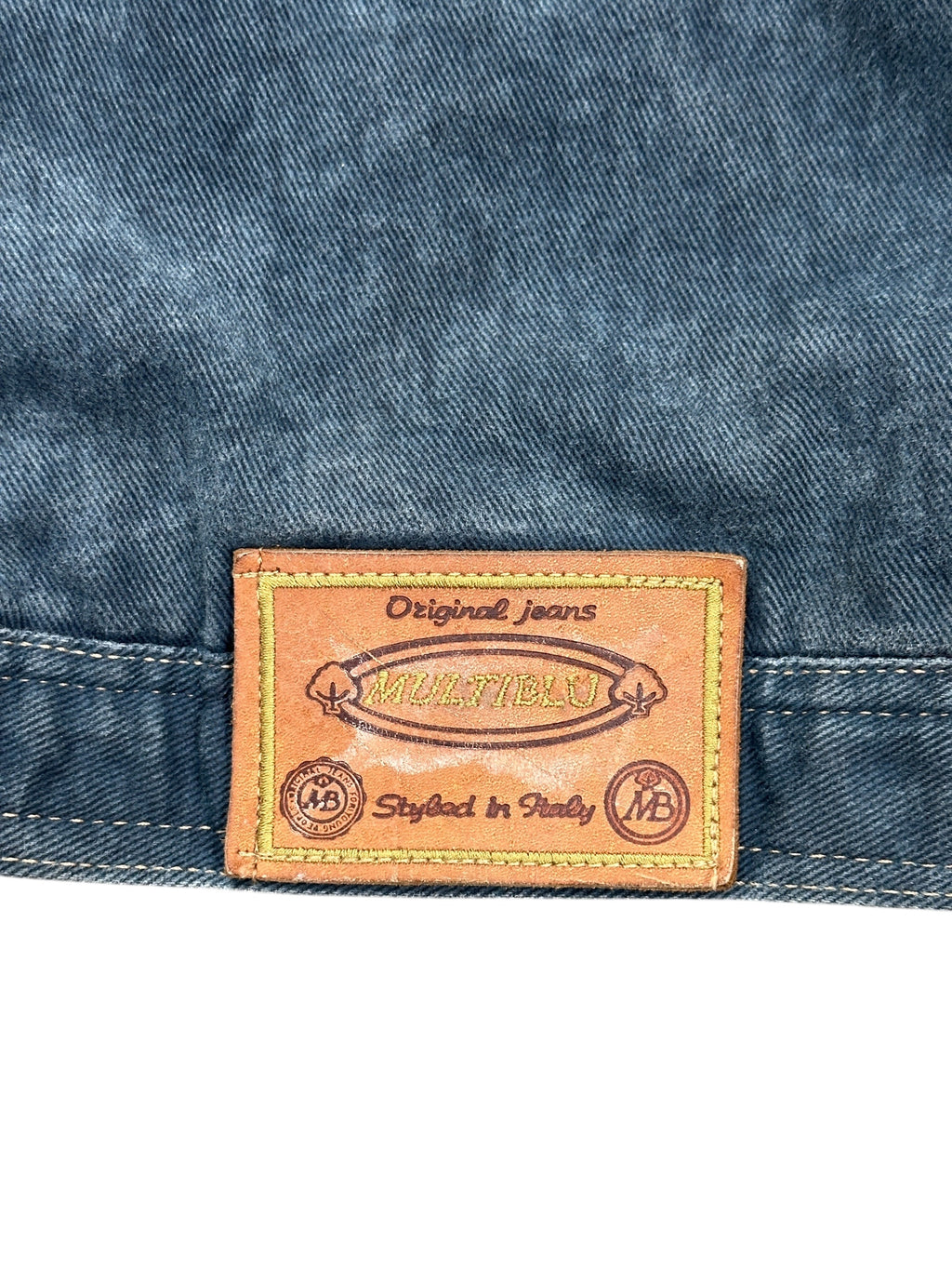 1990s Multiblu Jeans Bomber/ Trucker Workwear Jacke XL
