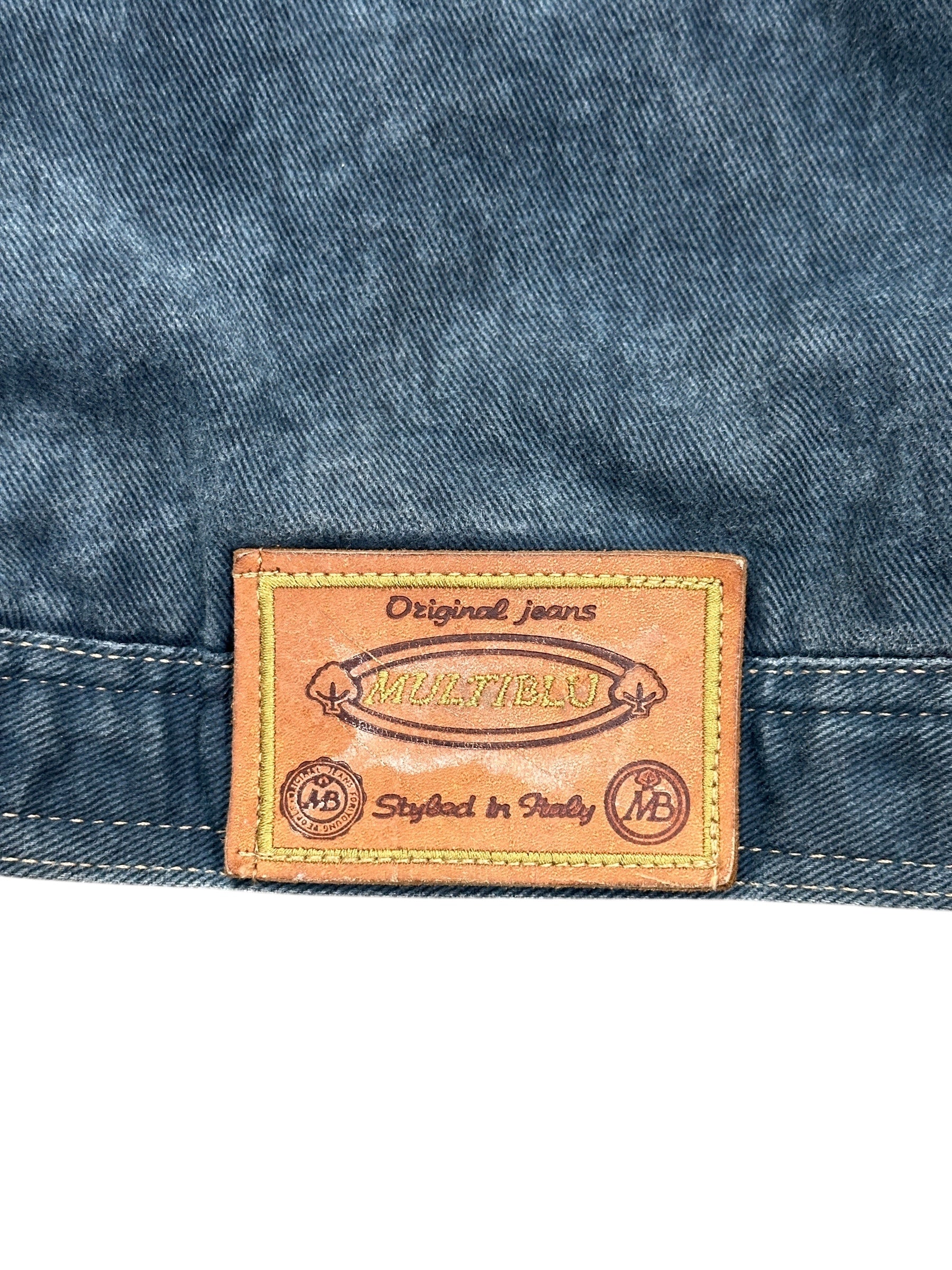 1990s Multiblu Jeans Bomber/ Trucker Workwear Jacke XL