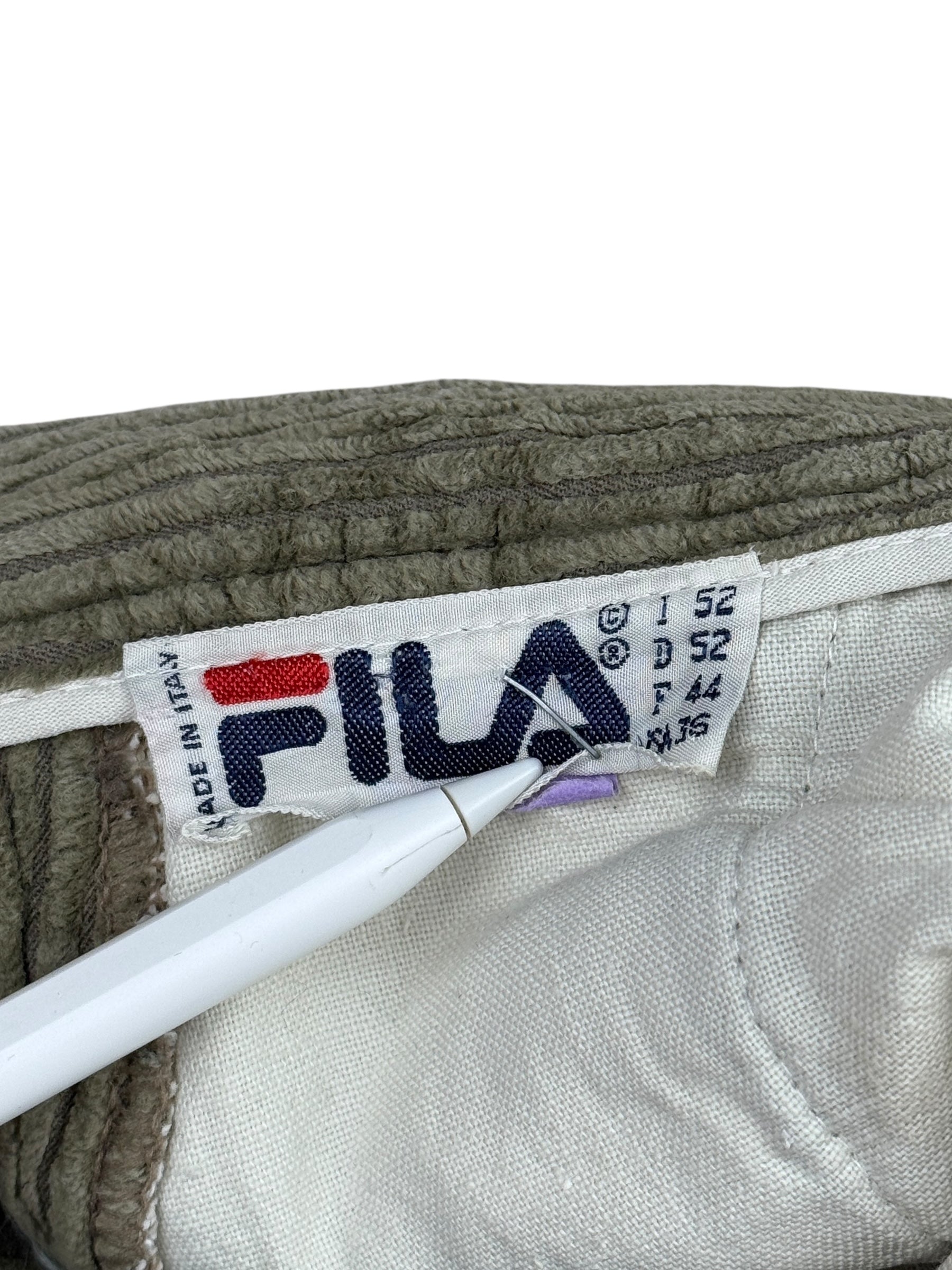 2000s Fila Cord Hose | L (Italy) W31