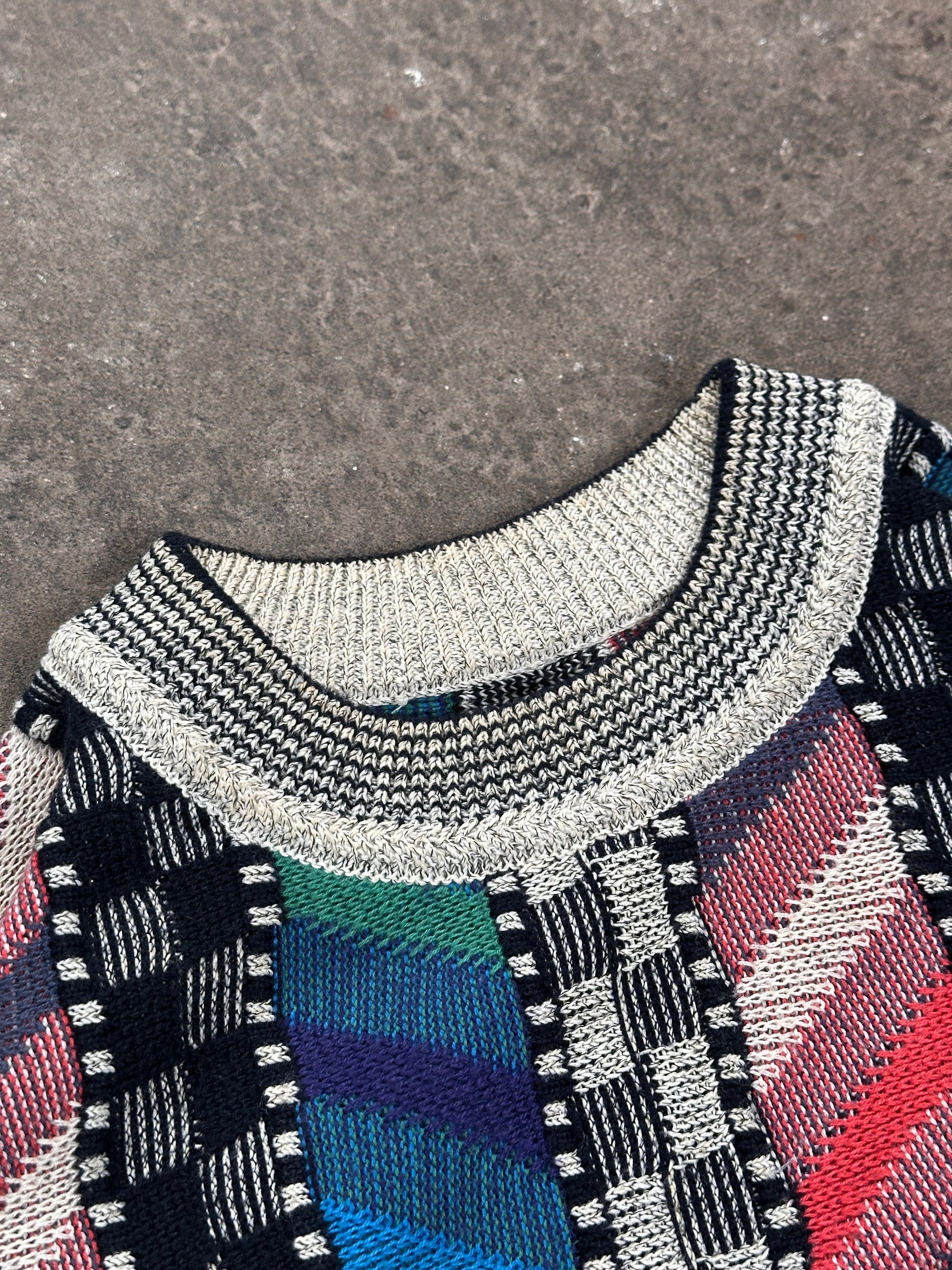 1990s Carlo Colucci Sweater Made in Germany Baumwolle Heavy  M-L