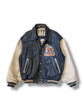 1990s Avirex Oorang Indian Head Lederjacke EXC Edition | XL