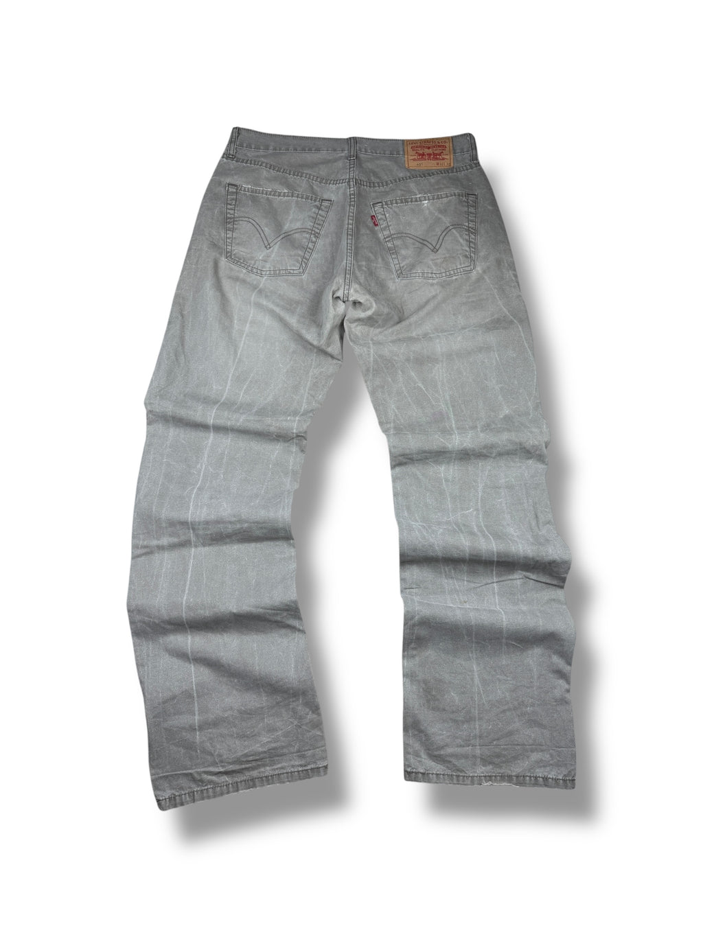 2000s Levi’s Hose Stone Grey Washed | L (W32 L32)