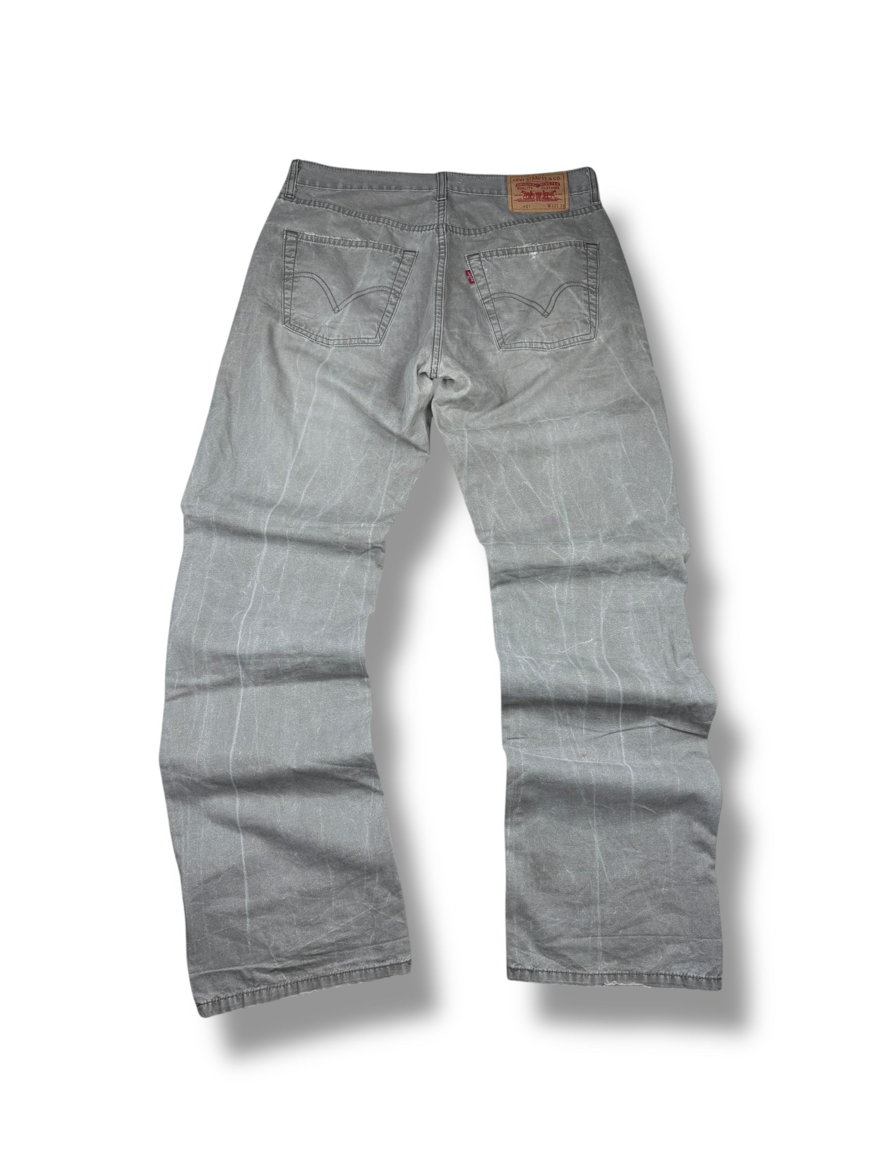 2000s Levi’s Hose Stone Grey Washed | L (W32 L32)