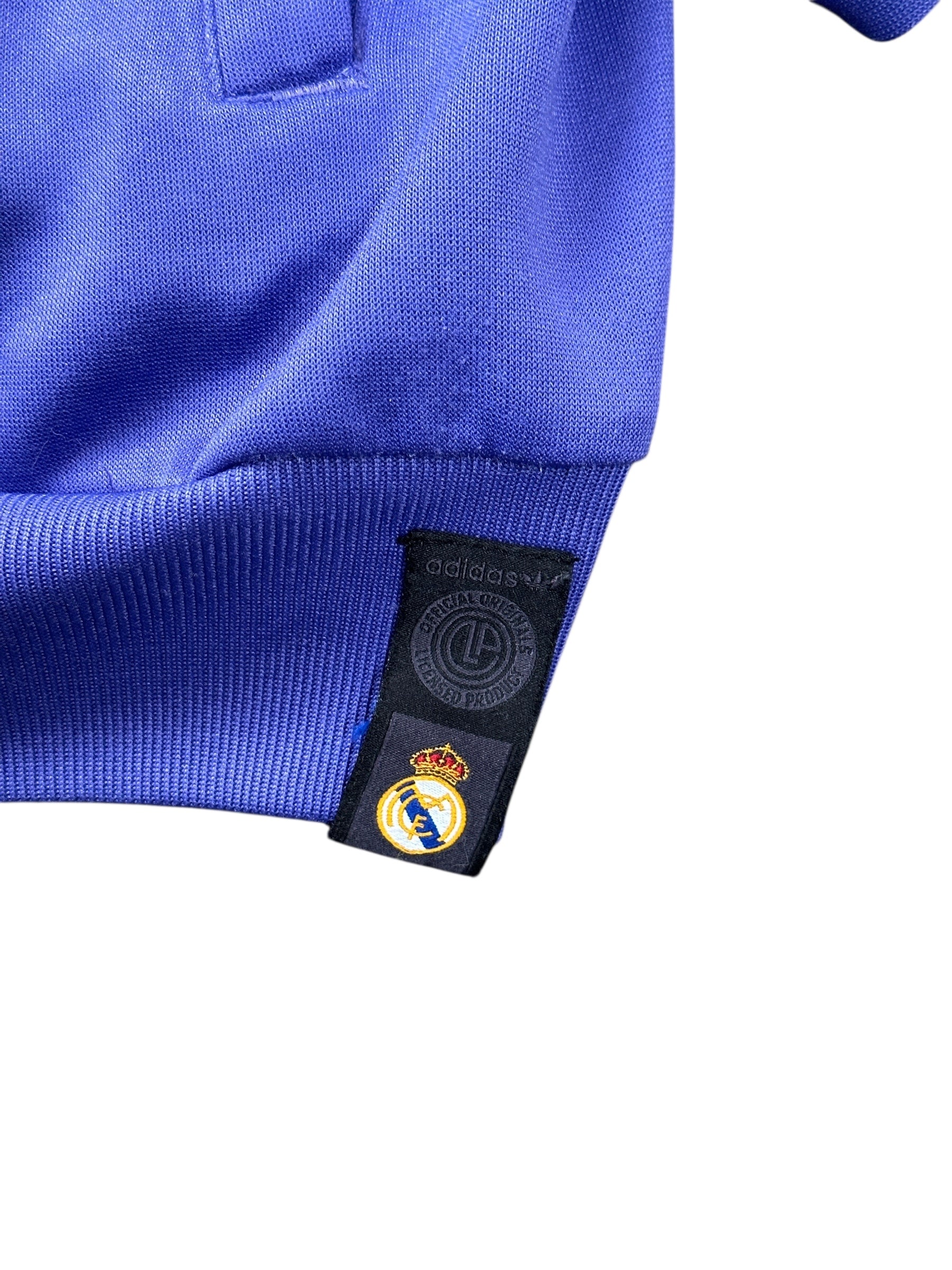 2000s Adidas x Real Madrid Vintage Trainingsjacke | Lila L